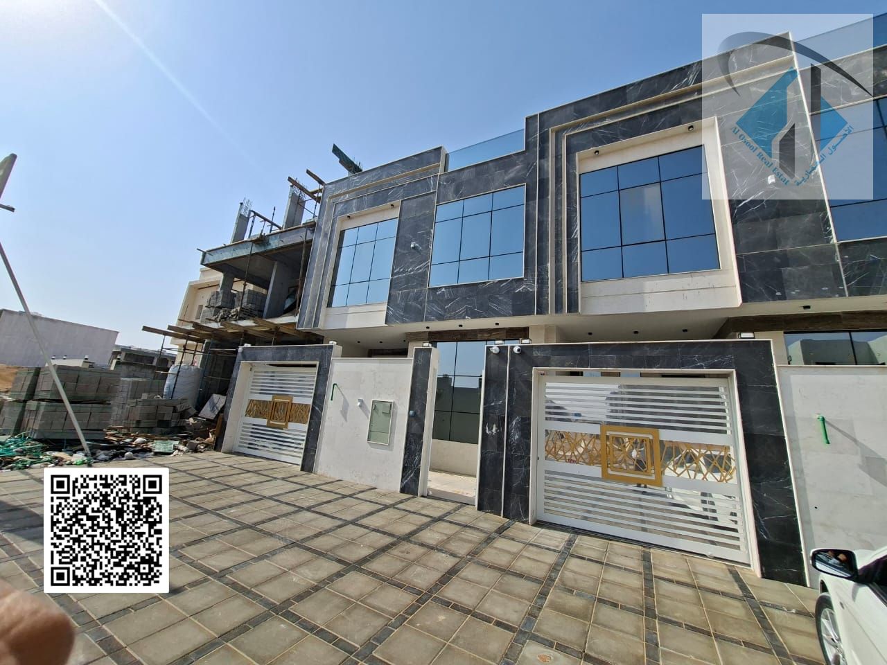 Villa for sale directly from the owner at a bargain price and without a down payment. A modern villa near the mosque, one of the most luxurious villas