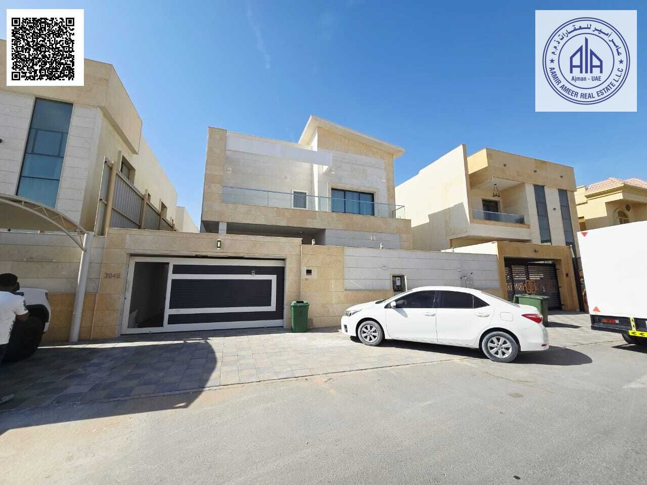 BRAND NEW VILLA FULLY FURNITURES FOR RENT AJMAN AL YASMEEN AREA