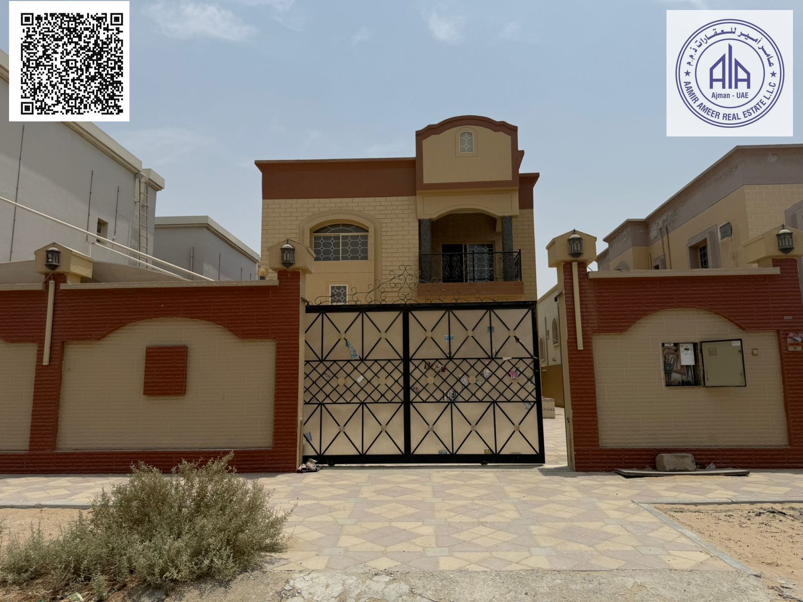 villa in good location and big space for rent in alrawda 2