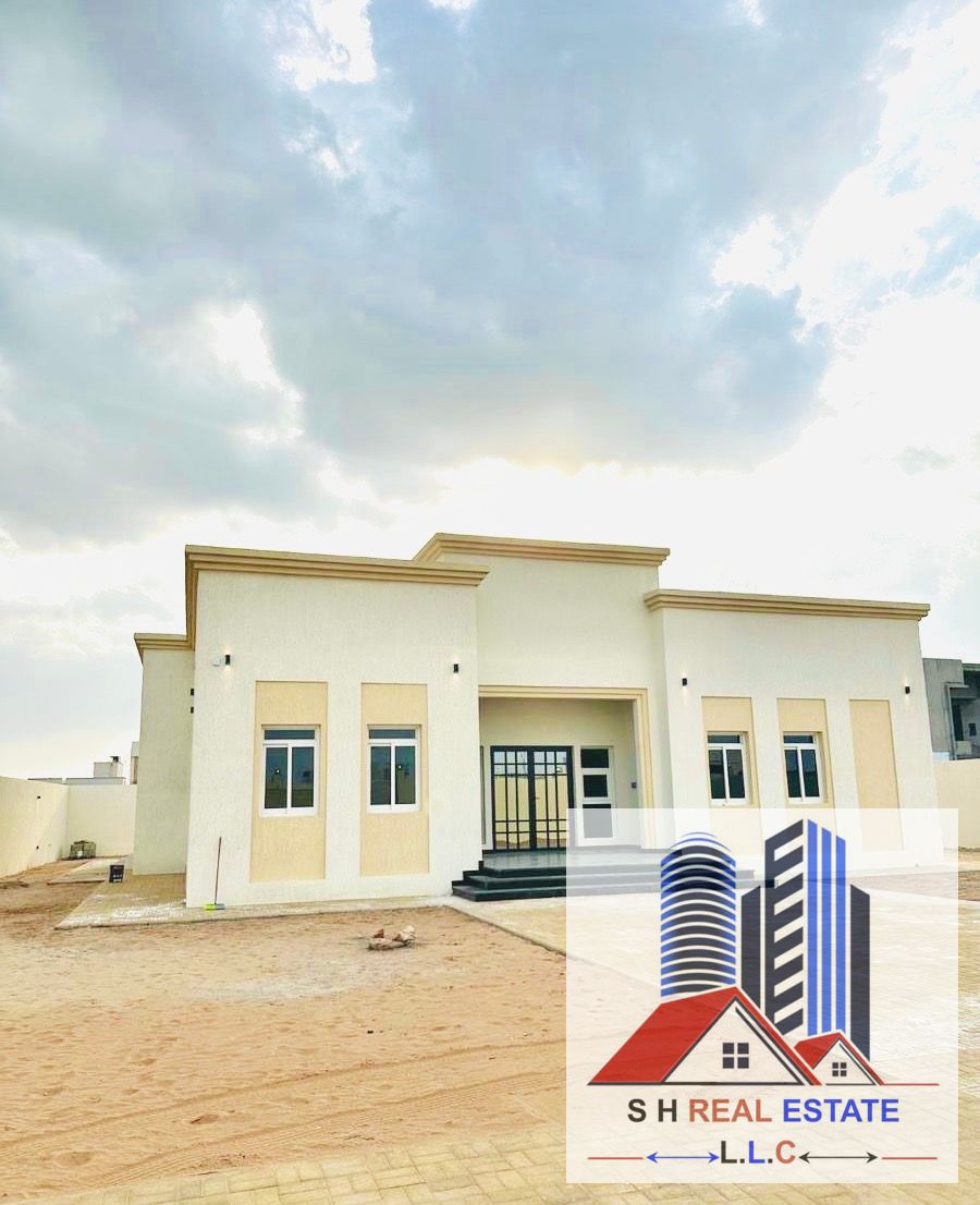 Brand New Single Story 4 Master Bedrooms Villa With Maids Room/Lundry Room/Gardening Area/Big Size Majlas/Living Area!Only180