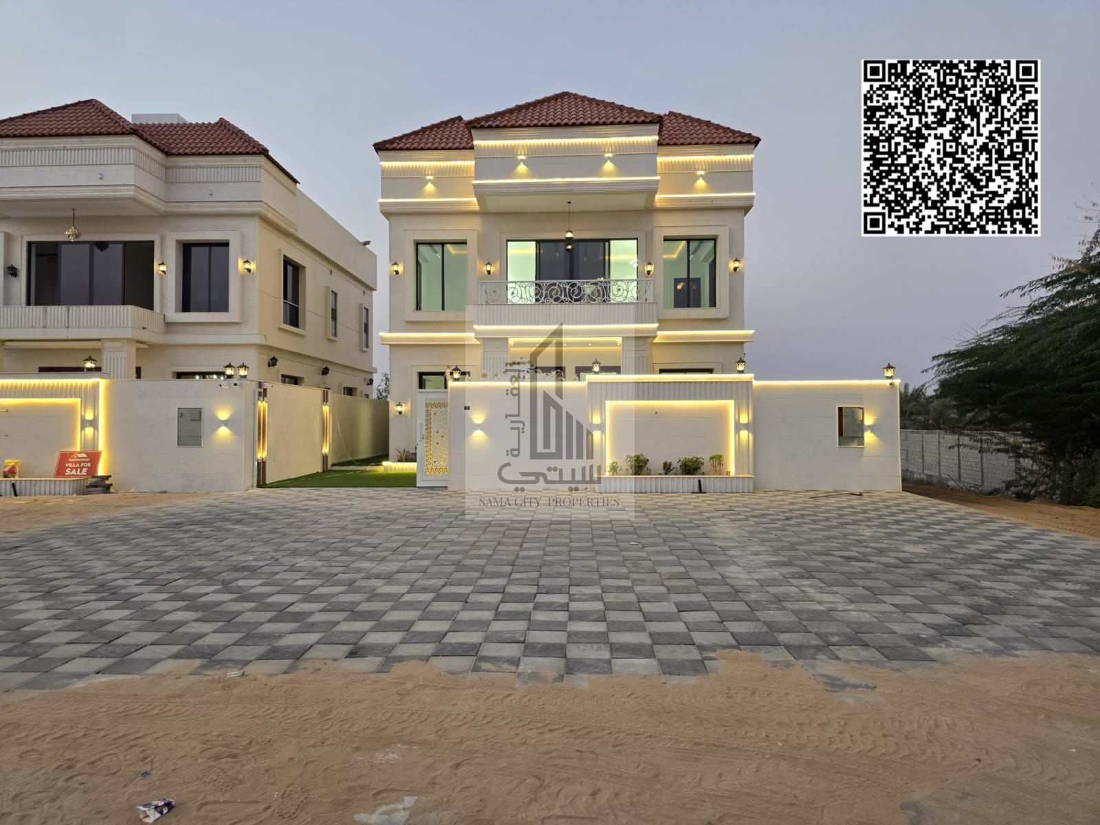 Villa for sale with a luxurious classic design – high-end finishing