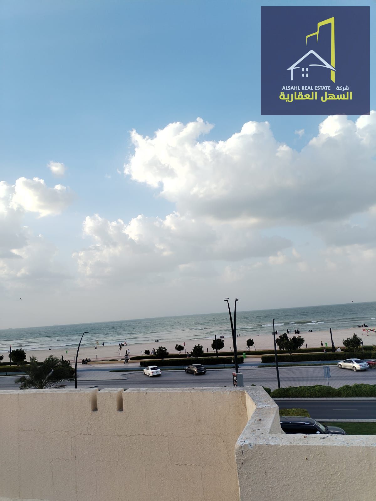 Villa for Rent with Seaside Location and View of Al Heerah Beach