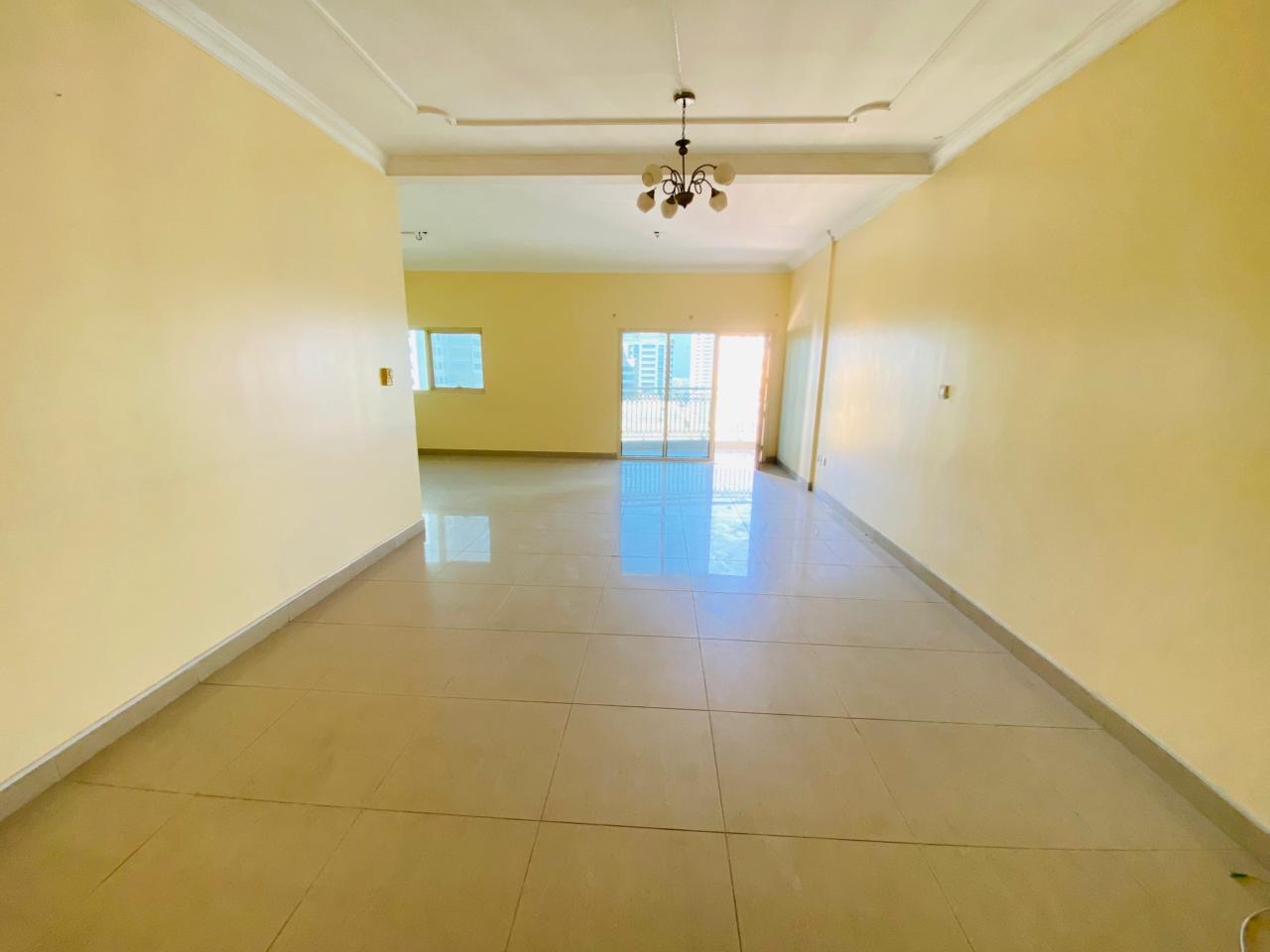 SPECIOUS 3 B/R HALL AVAILABLE FOR RENT WITH MAID’S ROOM ,BIG BALCONY, 1 MONTH RENT FREE + BUILT IN WARDROBE , 4 BATHROOMS IN AL NAHDA SHARJH