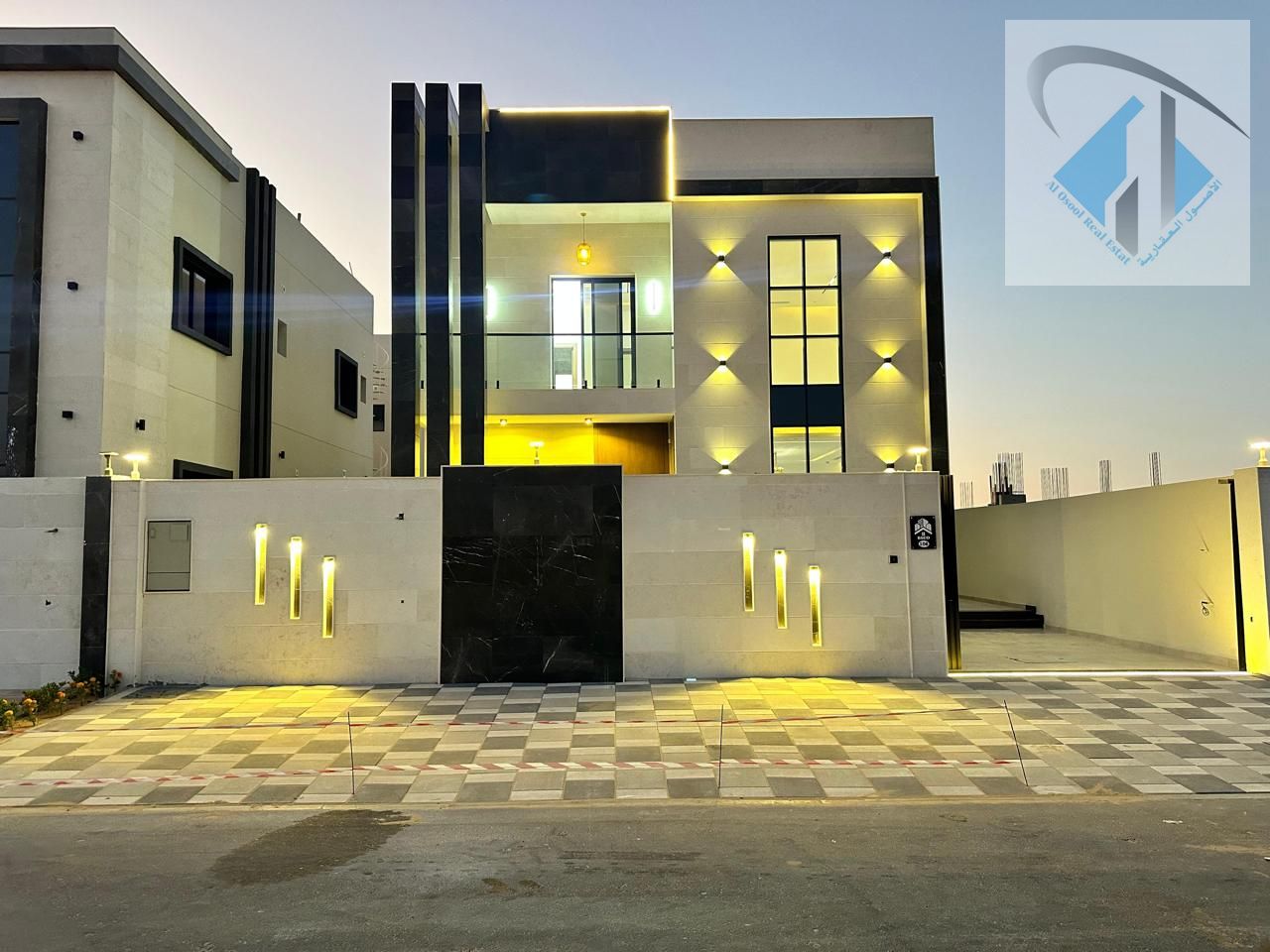 Villa, including registration and ownership fees, large area, freehold for all nationalities for life, ready for occupancy