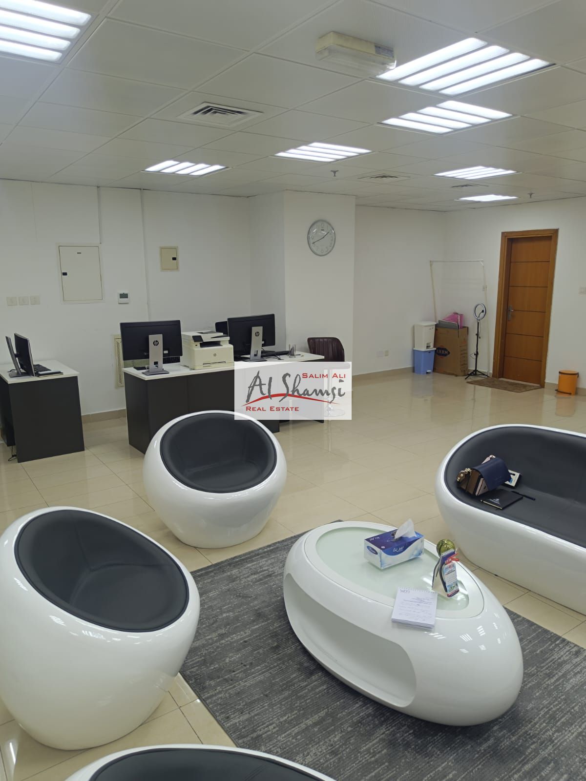 Furnished office for rent in Al Ghanim Tower