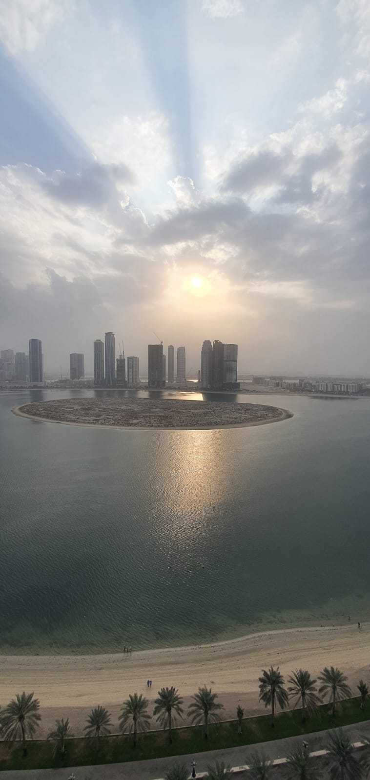 For Sale Stunning Duplex Apartment in Al Khan with Front Lake View