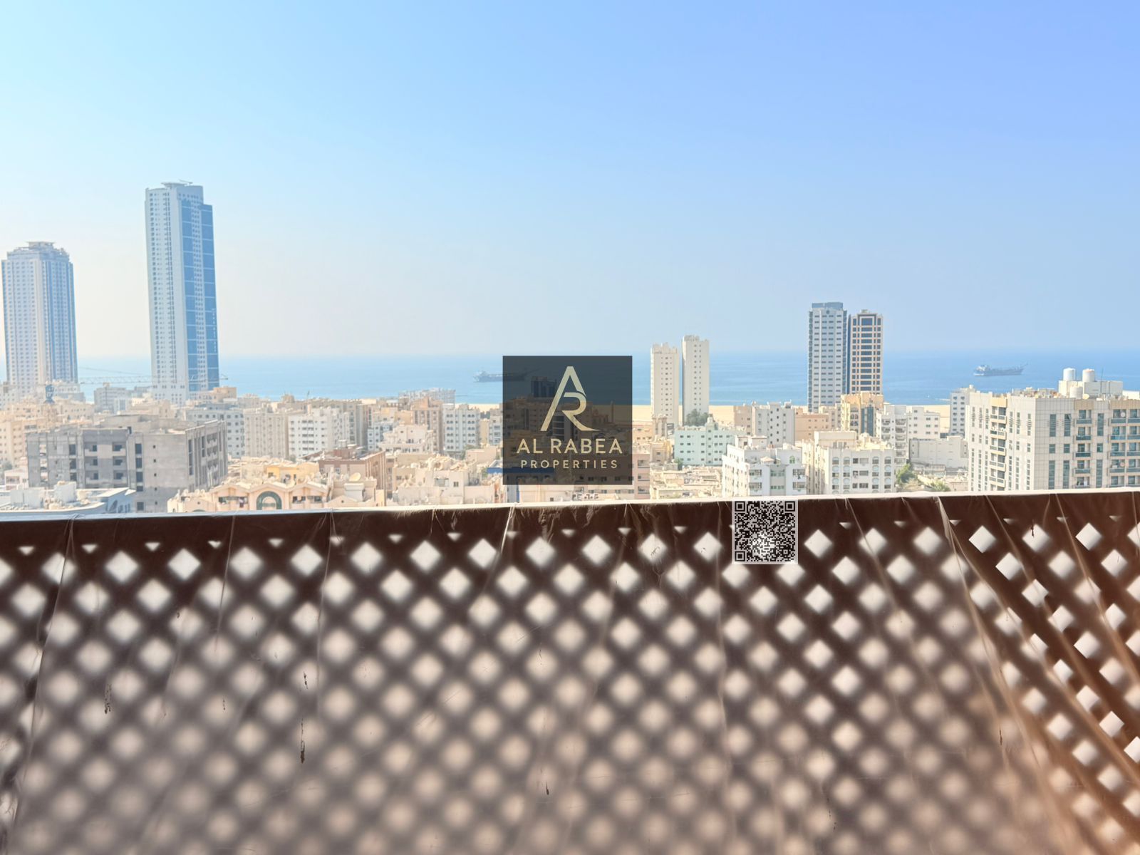 Three bedrooms and a living room Maid’s room Two living rooms 4 bathrooms Built-in wardrobes 4 balconies Open and sea view Central air conditio