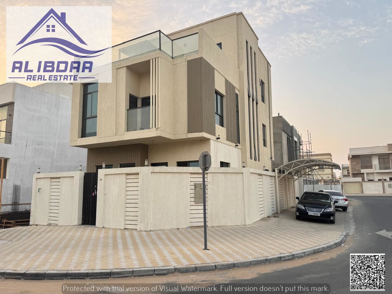 Corner Villa for Sale in Al Zahia – 7 Bedrooms, 2 Floors + Rooftop, Opposite the Mosque, Price Negotiable