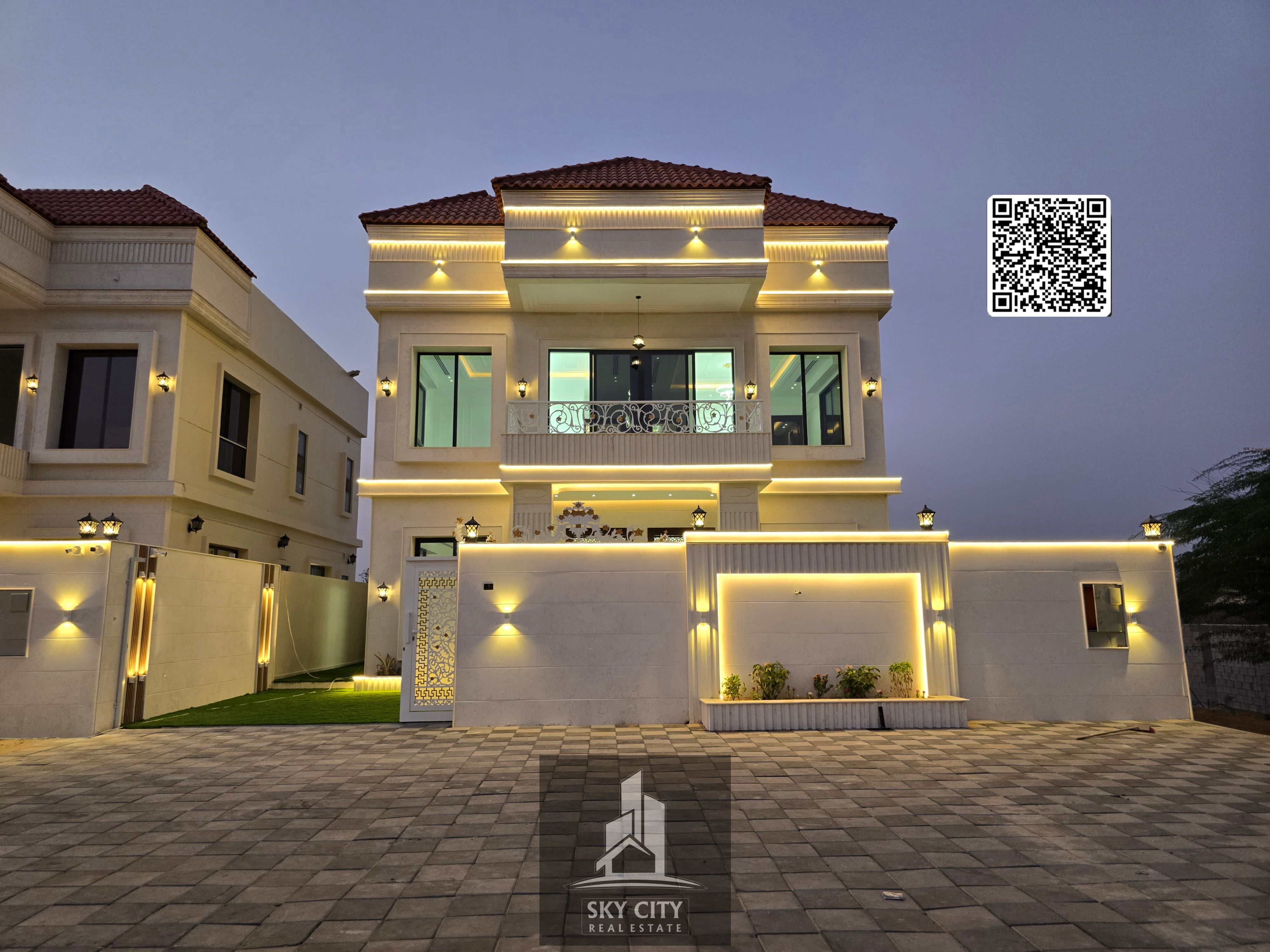 Modern villa for sale in Al Zahia area