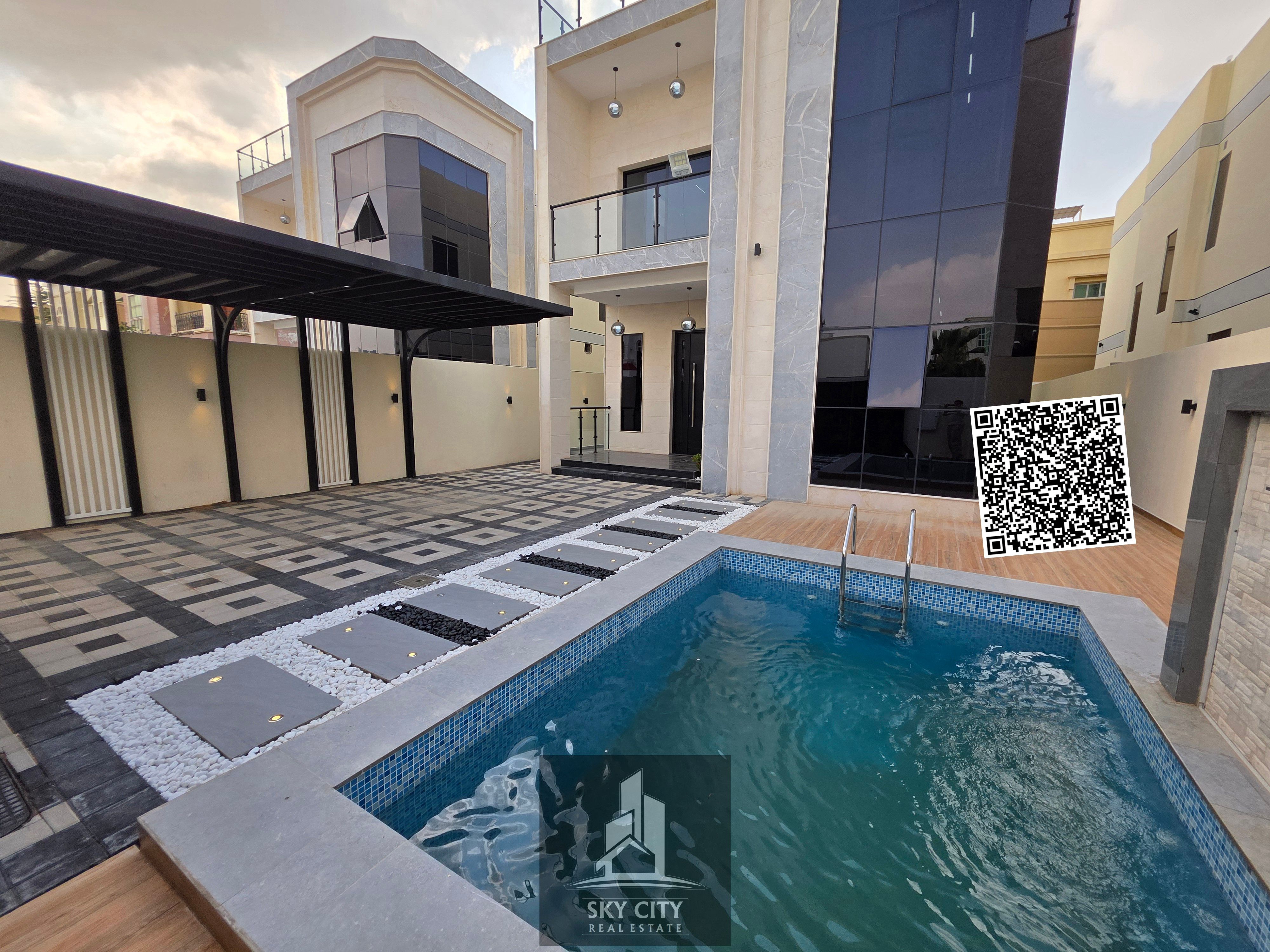 For sale: Villa, full-service kindergarten area of malls, schools, universities, hospitals, gardens and ownership for all nationalities.