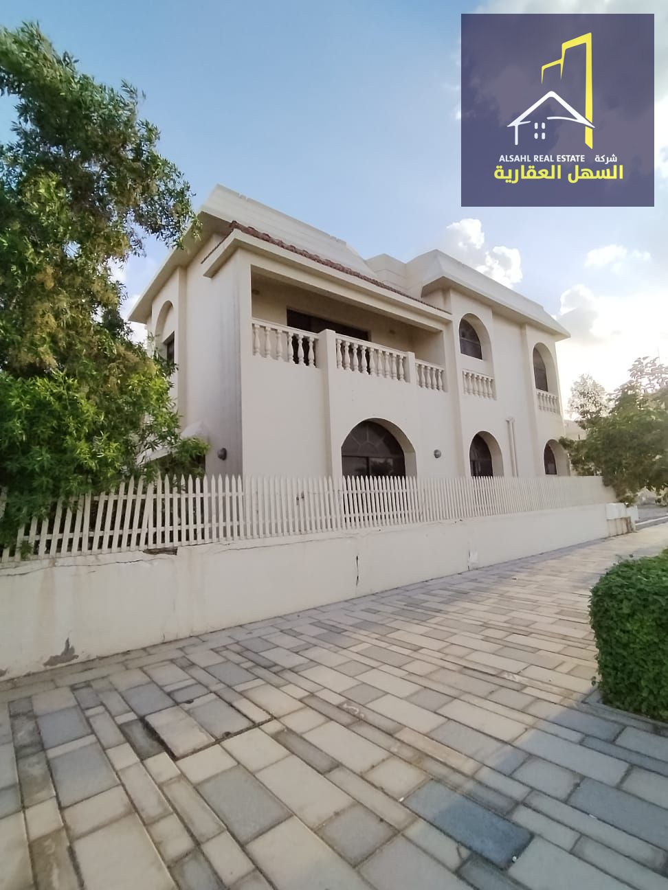 Villa for rent in Al Fisht area directly on Al Heera Beach