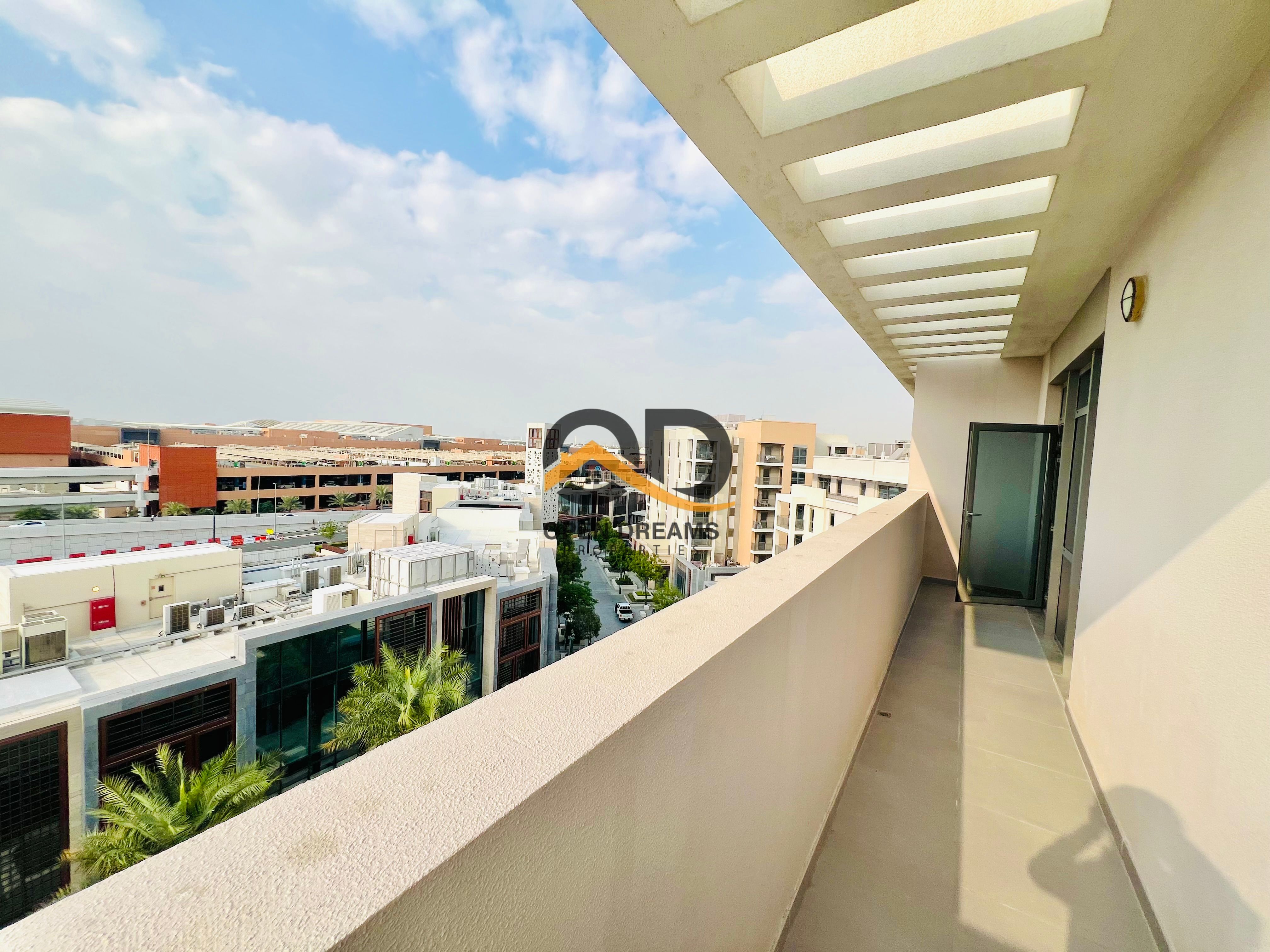 Brand new 1bhk with big balcony|uptown alzahia