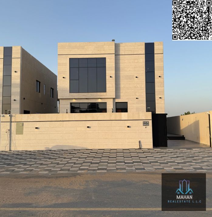 Brand New Villa for Sale | Ajman Al Helio 2 • 4 Master Bedrooms • Spacious Hall • Elegant Majlis • Main Kitchen • Preparatory Kitchen • Maid’s Room Plot Size: 3,014 sq. ft Built-up Area: 3,200 sq. ft Asking Price: AED 1,550,000 (Negotiable) Including