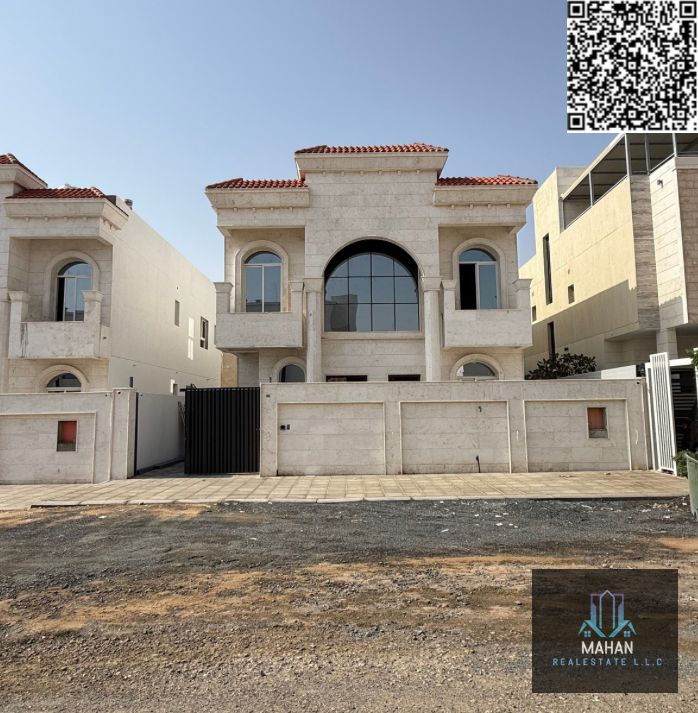 classic Brand New Villa for Sale – Helio 2, Ajman opposite Majeed Location: Helio 2 Land Area: 3014 sq. ft Build-up Area: 3400 sq. ft Villa Features: • 1 Majlis • 5 Master Bedrooms • 6 Bathrooms • Modern Finishing • Spacious Layout • ⁠with roof