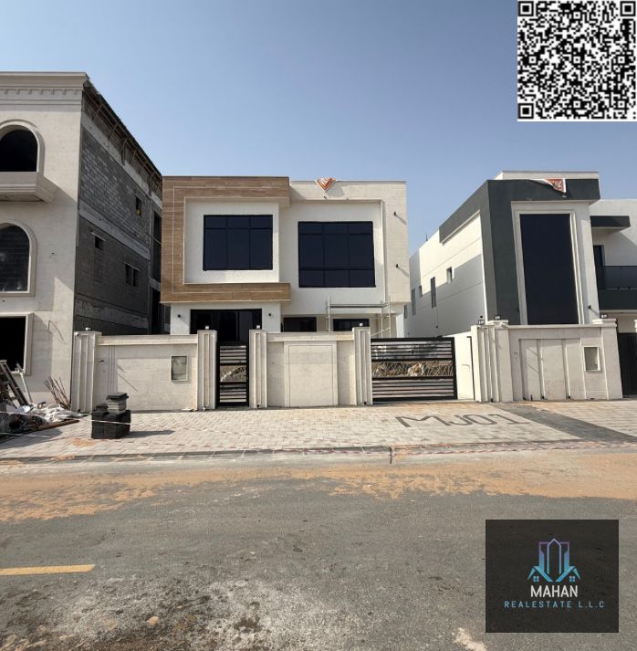 Brand New Villa for Sale – Helio 2, Ajman Location: Helio 2 Land Area: 3014 sq. ft Build-up Area: 3850 sq. ft Villa Features: • 1 Majlis • 6 Master Bedrooms • 7 Bathrooms • Modern Finishing • Spacious Layout Price: 1.9 AED Includes Registrat