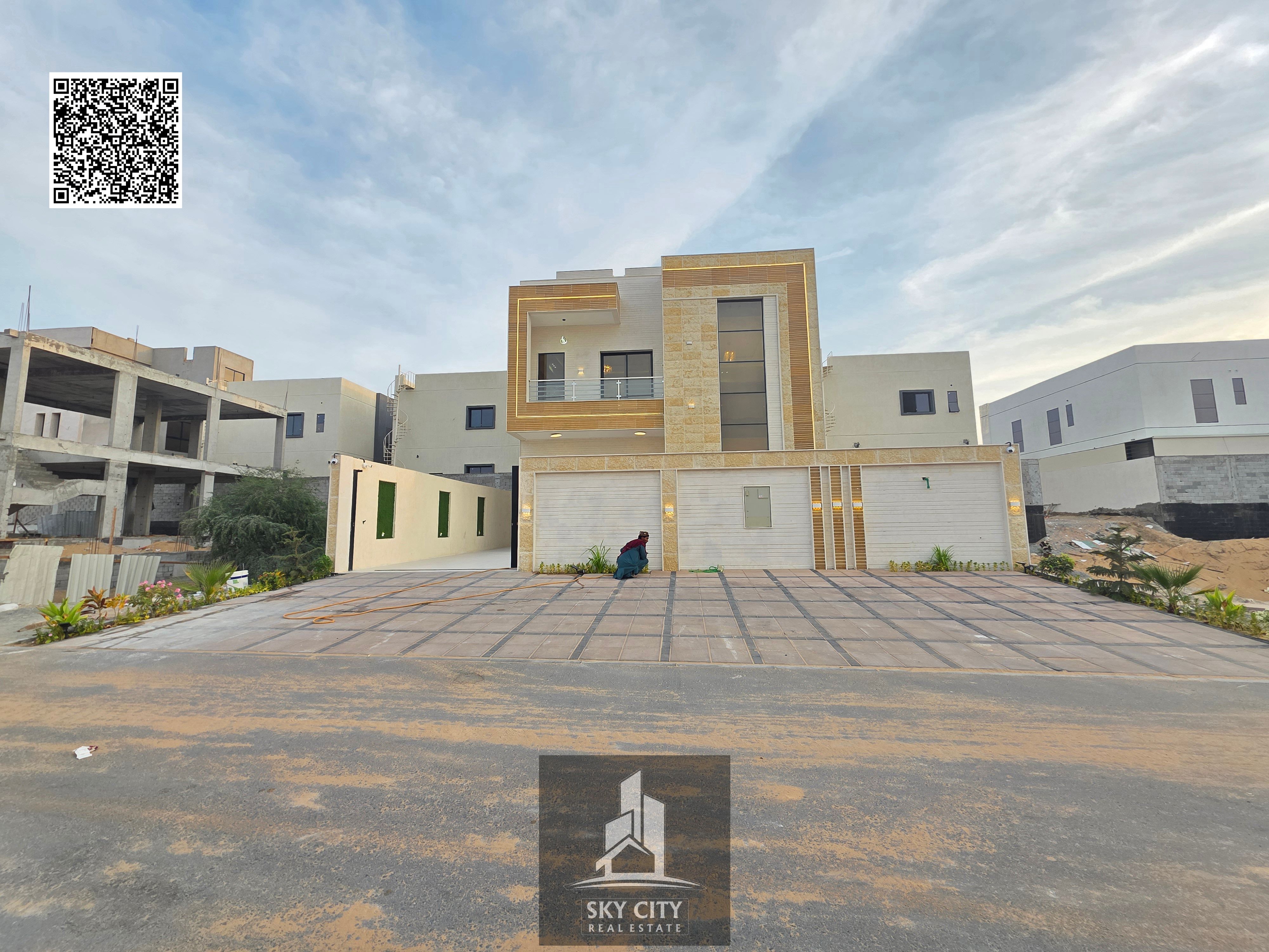 Great Value 3-Storey Villa in Al Helio – 4 Bedrooms | Registration Fees Included