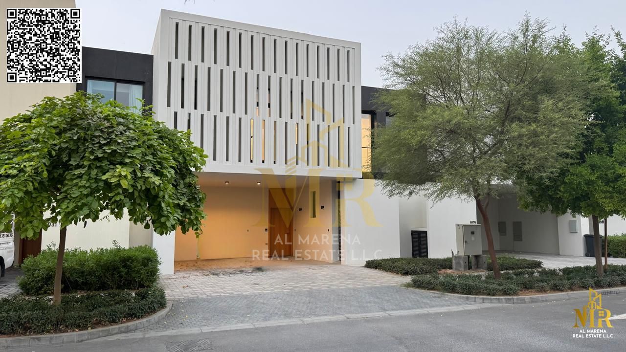 Smart villa in the heart of Al Zorah community, luxury and elegance, 4 master bedrooms, private pool and garden, price includes AC units