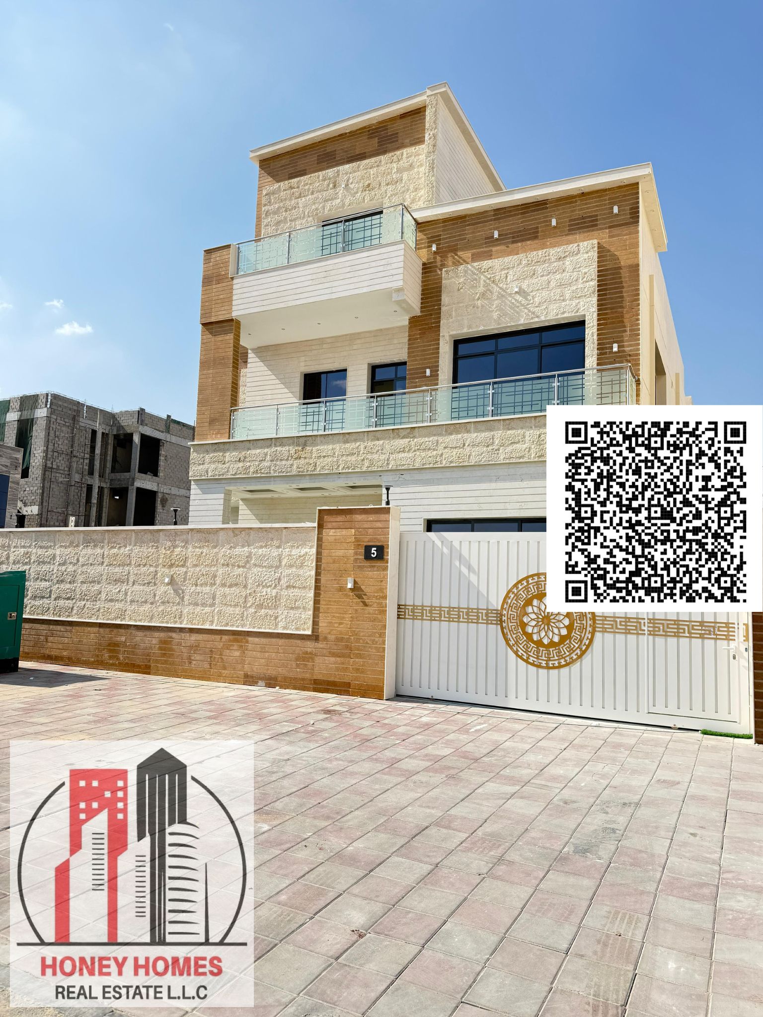 Dream 6-Bedroom Villa with Corner Plot in Zahya, Ajman