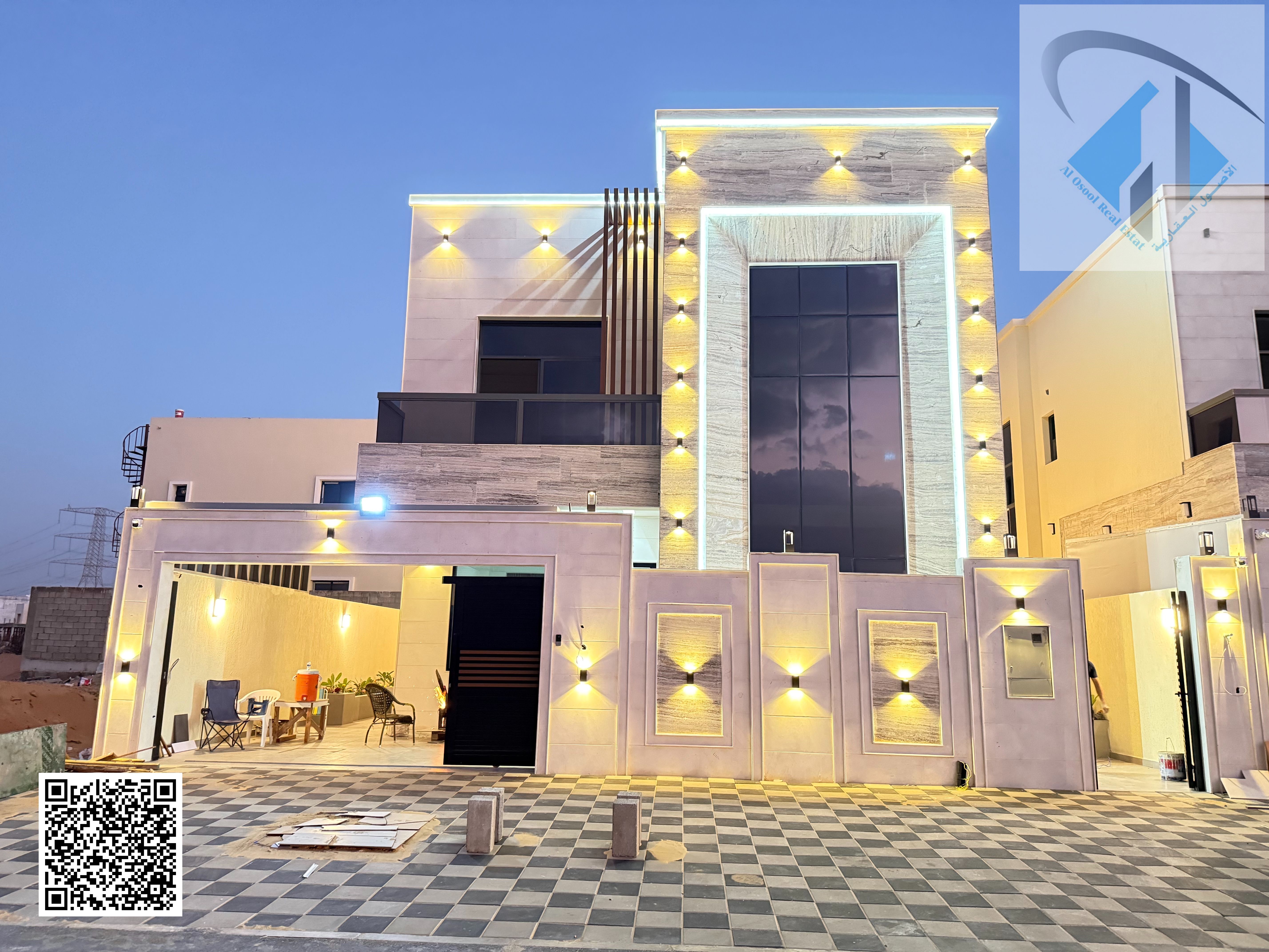 Including registration fees 5bed villa personal finishing