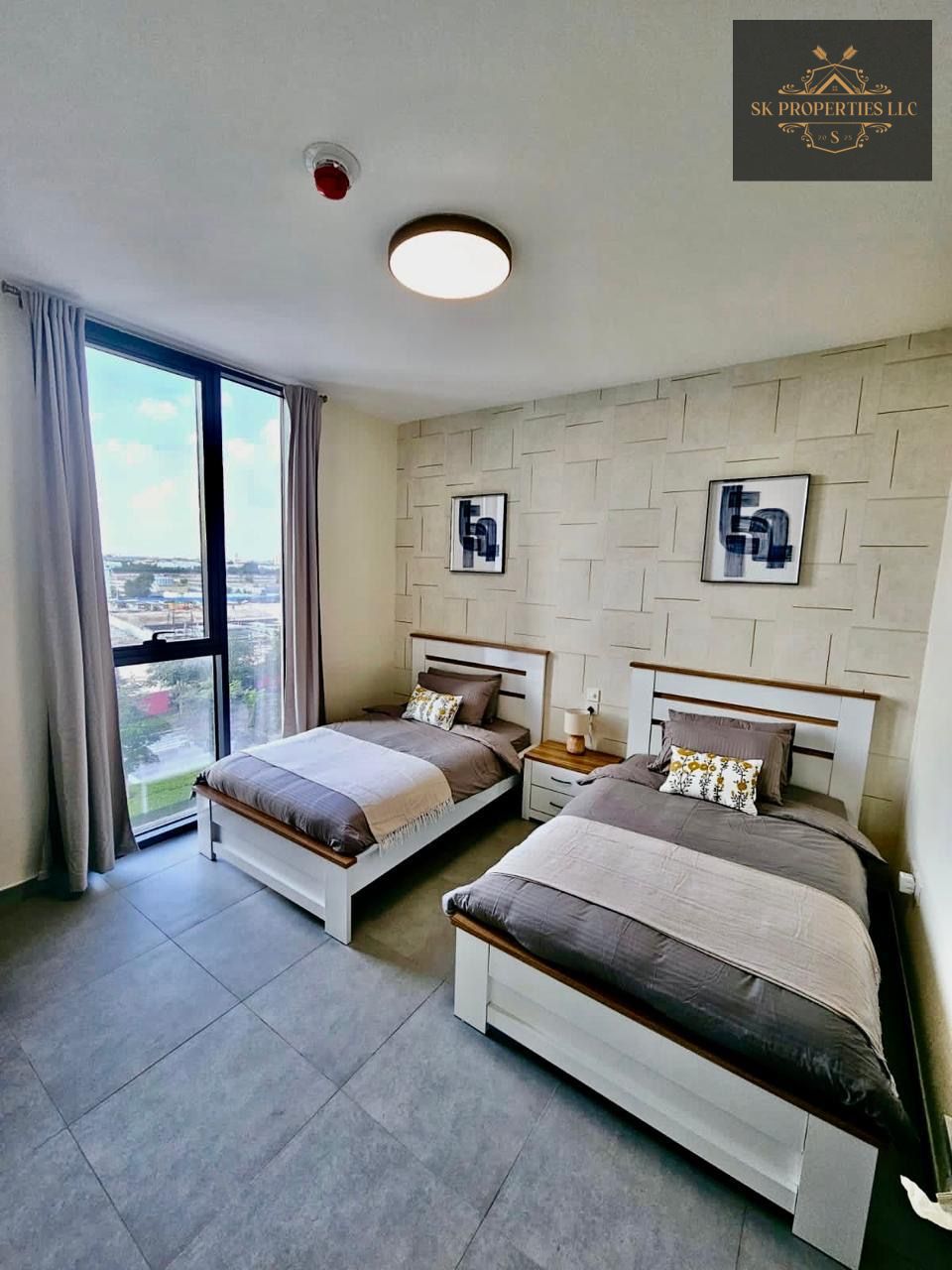 Modern design luxury fully furnished 2 BHK prime location all modern amenities fully equipped kitchen gym pool kids play area covered parking lot