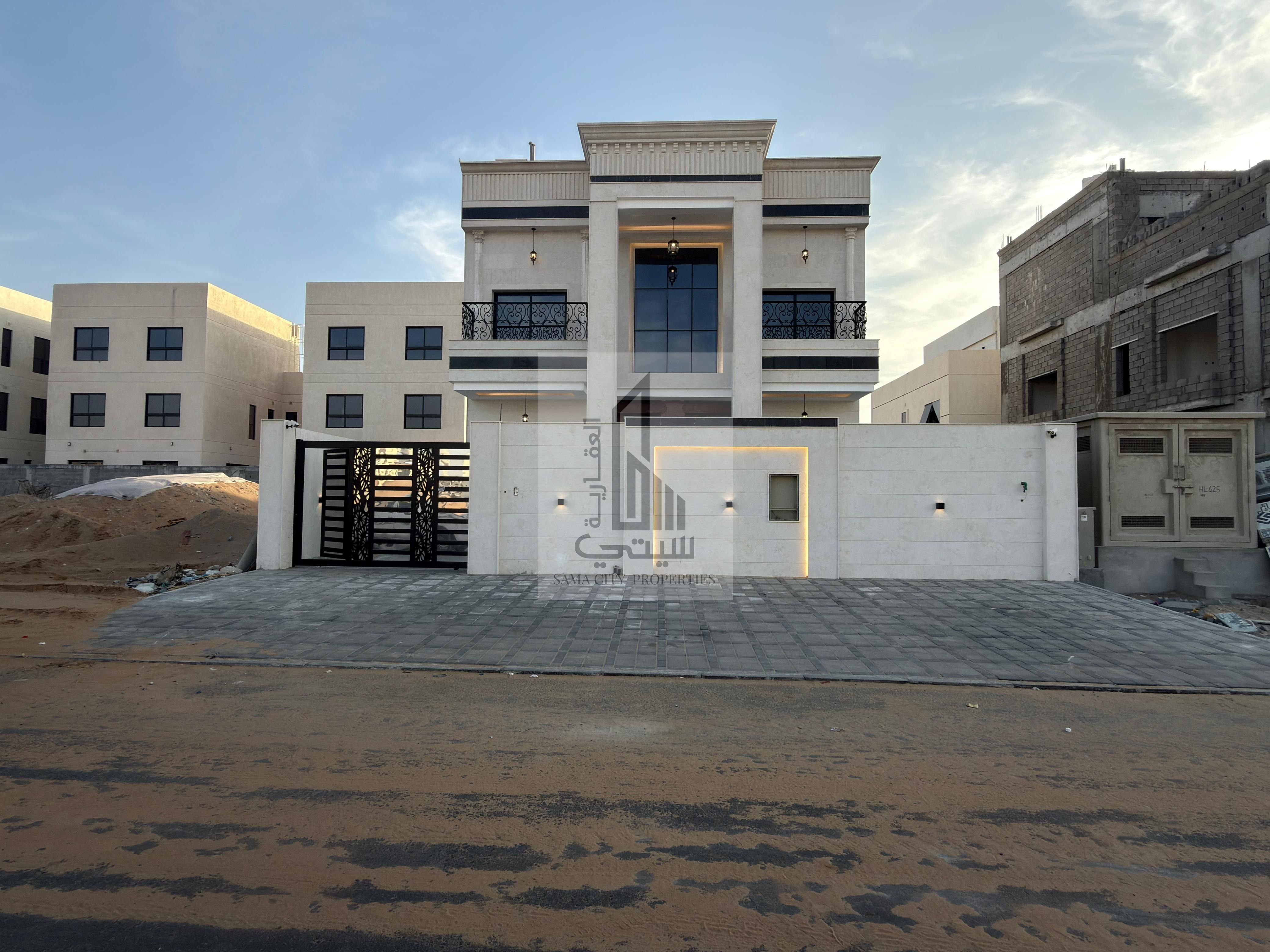 New brand classic villa for sale 6 bedrooms including registration fees