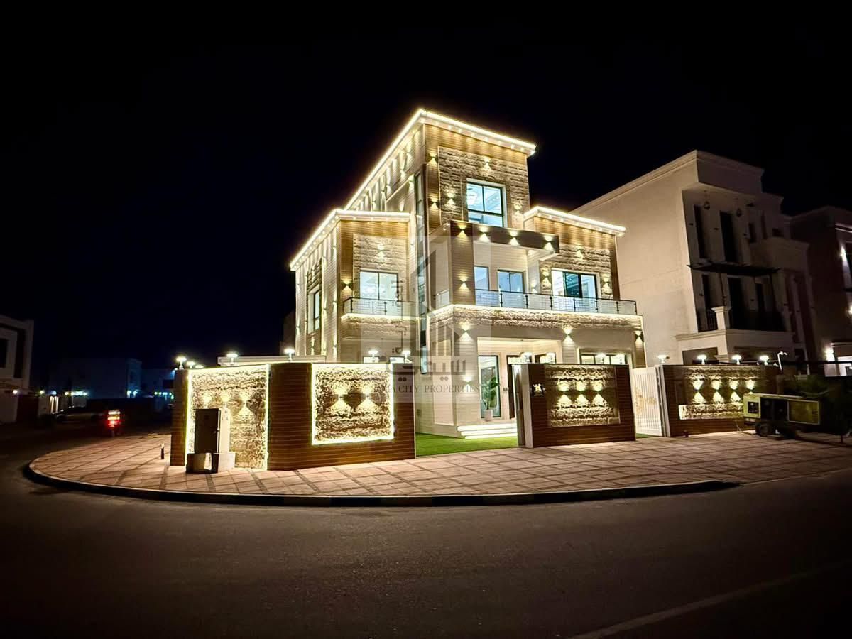 New brand modern corner villa for sale including registration fees