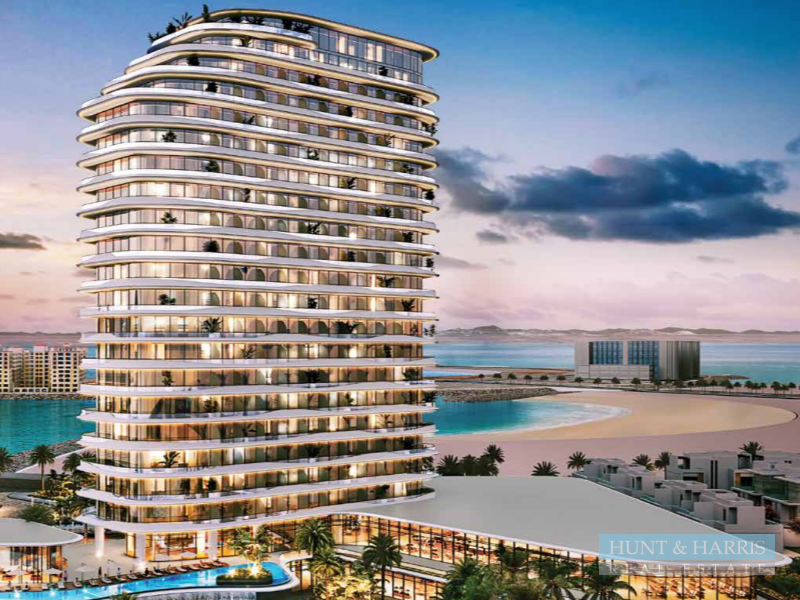 Large Balcony 2 Bedroom for Sale in Danah Bay Marjan Island