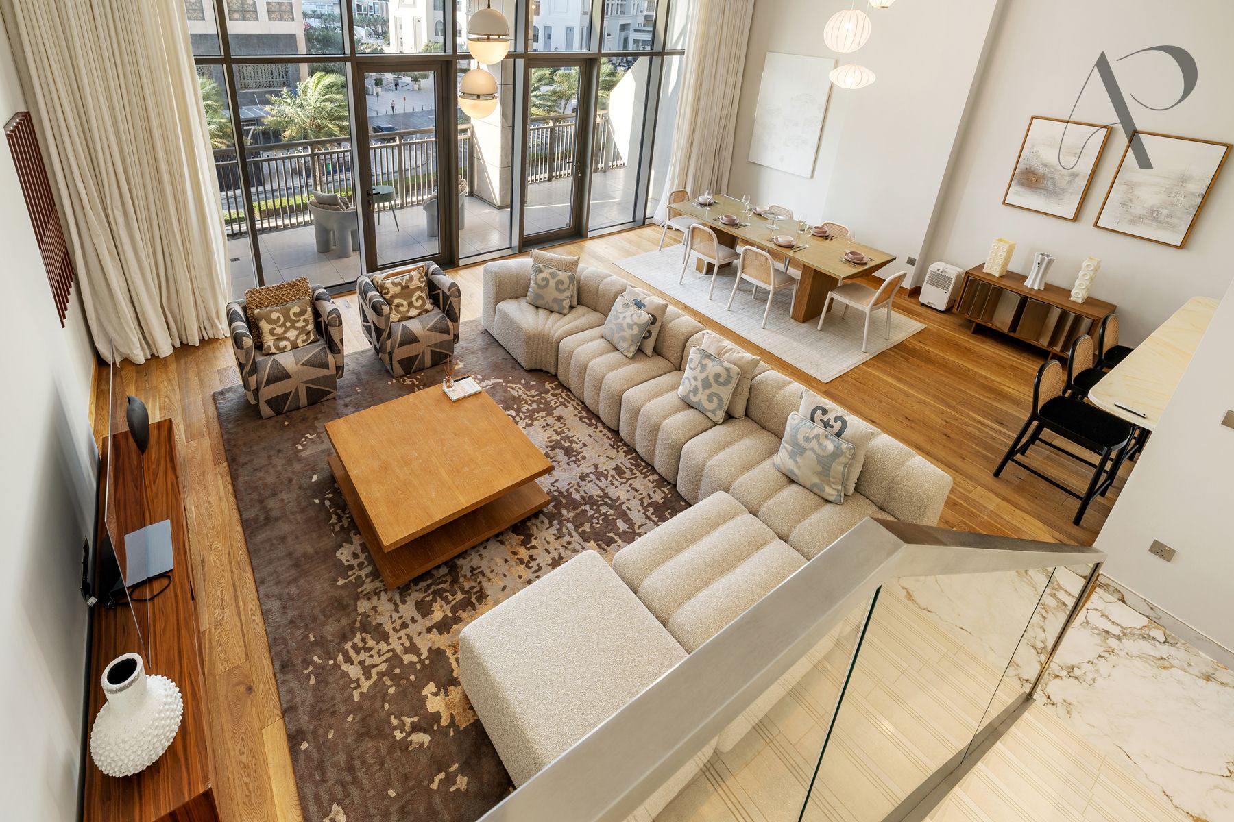 Spacious 4-Bedroom Loft Duplex Apartment with Balcony, Terrace & Maid’s Room | Creekside, Dubai Creek Harbour