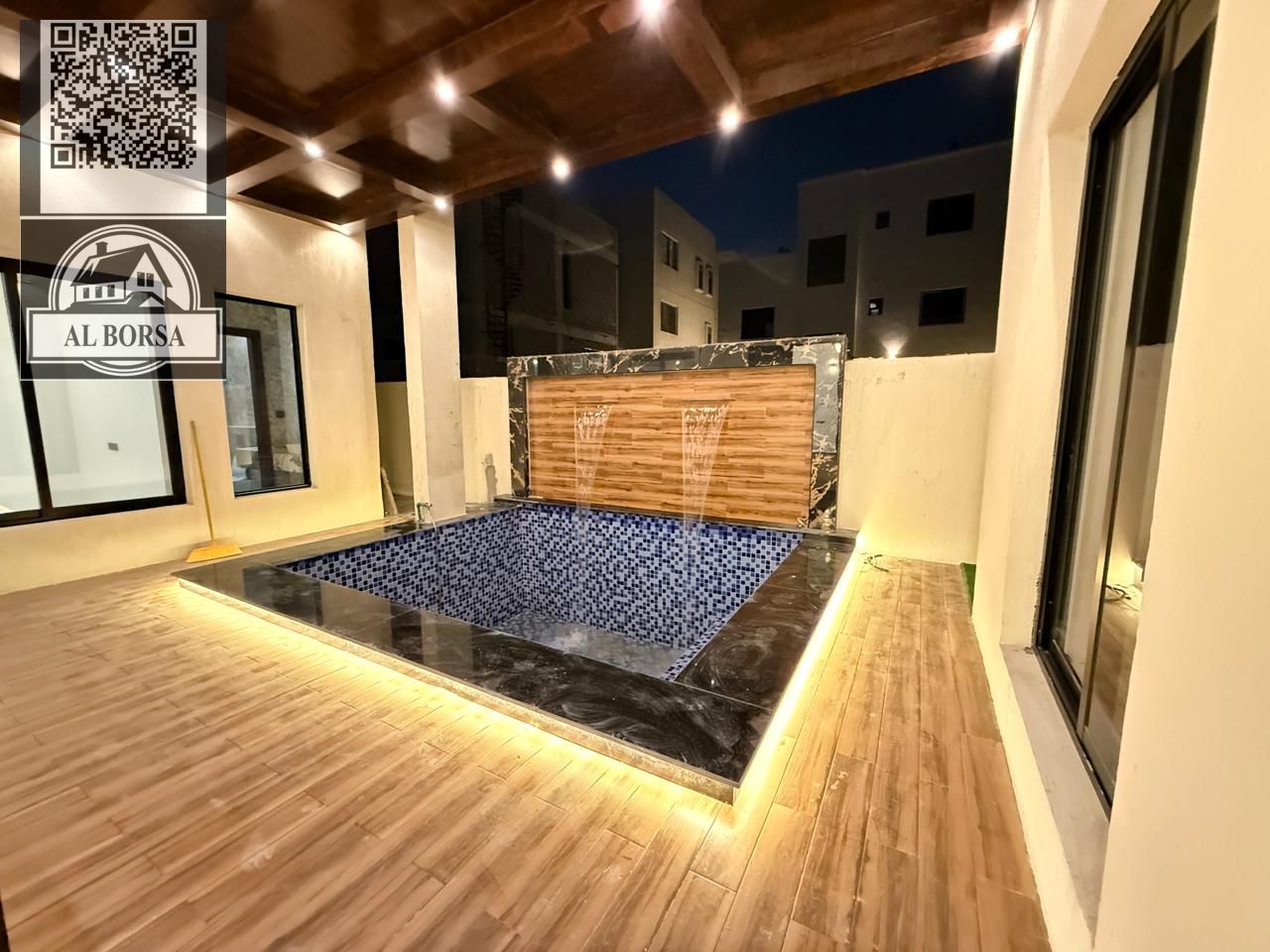 For rent a villa in Al Helio 2 in Ajman, 6 master bedrooms, a majlis, a hall, a maid's room, and a store