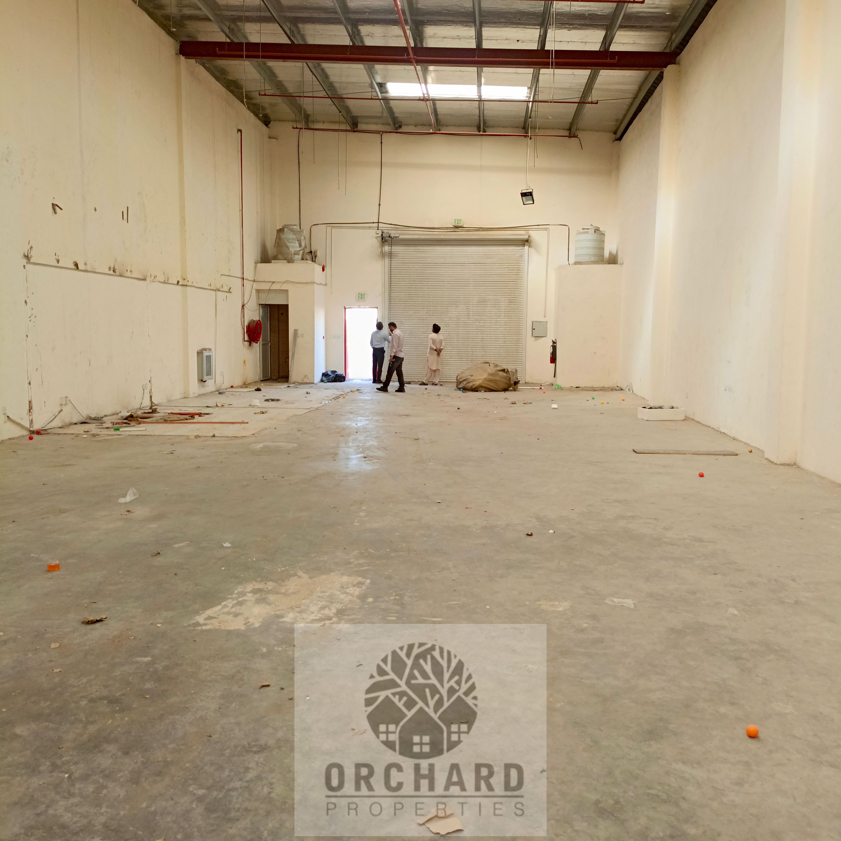 Warehouse for rent prime location front of the road rent 130k