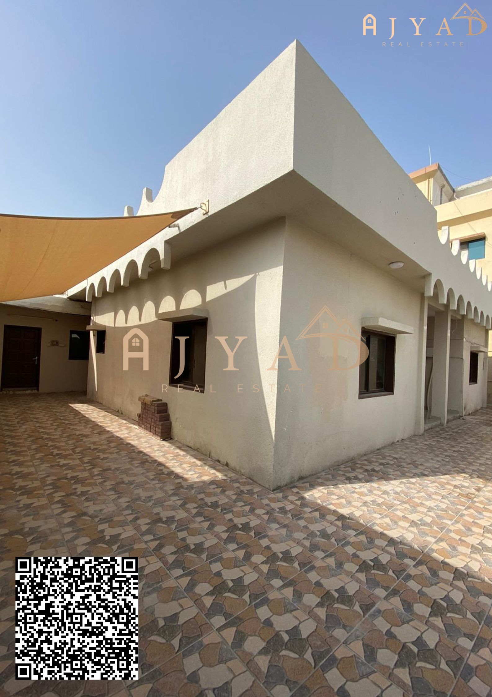 4 Bedroom House for Rent in Al Nuaimiya 1 | Kuwait Street | Large Courtyard | Family Only