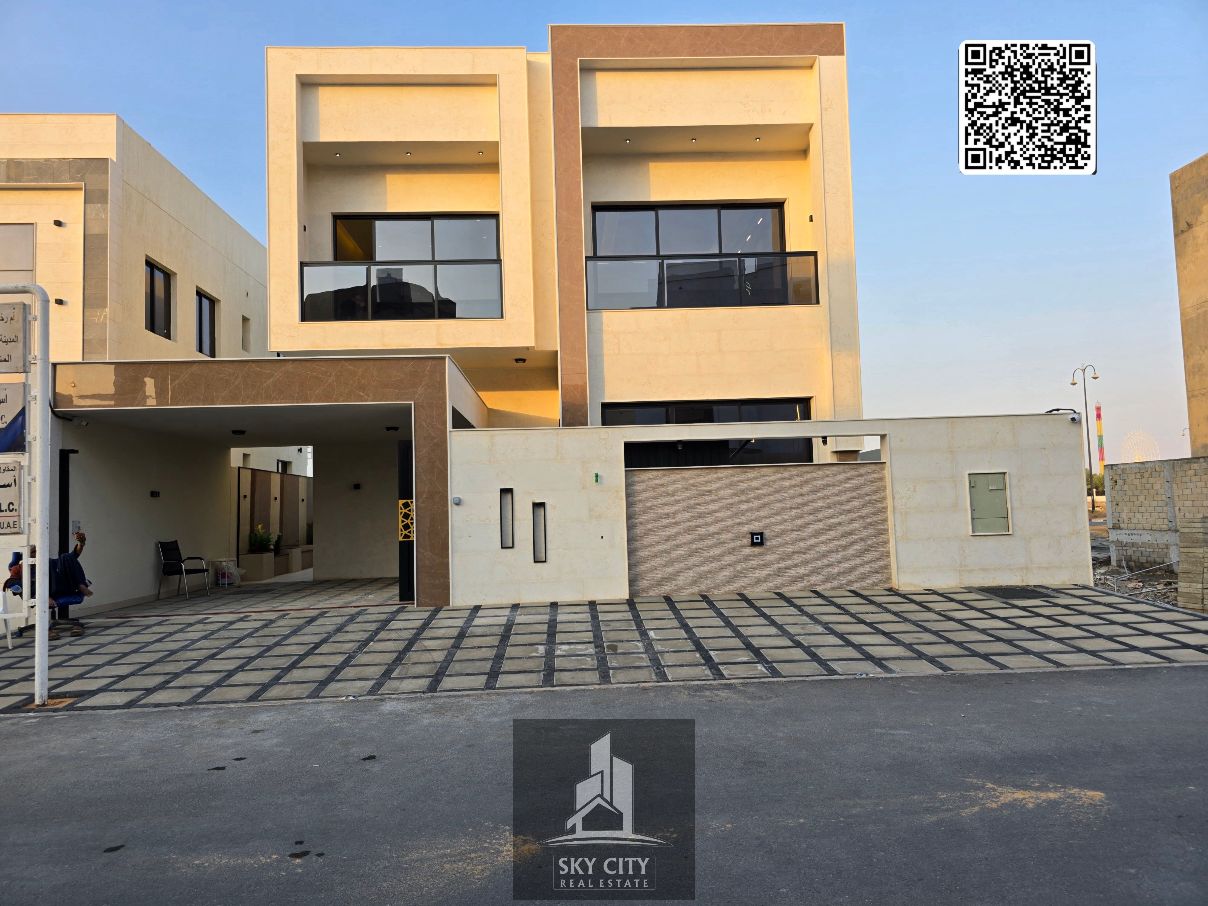 Modern villa for sale in Al Yasmin area
