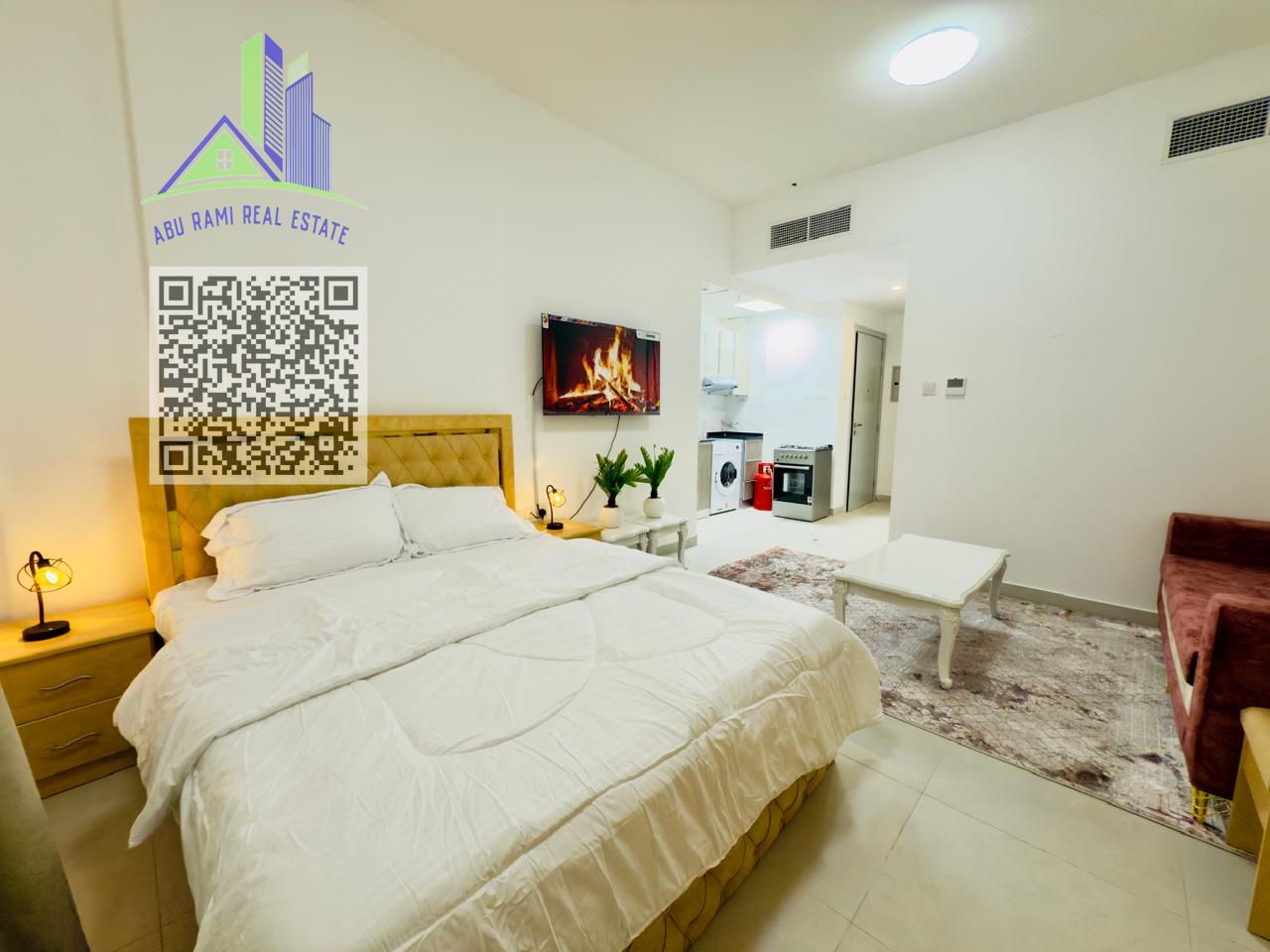 Apartments available for monthly rent in Ajman, starting at. 1bhk. 4500 and2bhk. 5500 AED, and furnished studios for 3700 AED, Corniche area.
