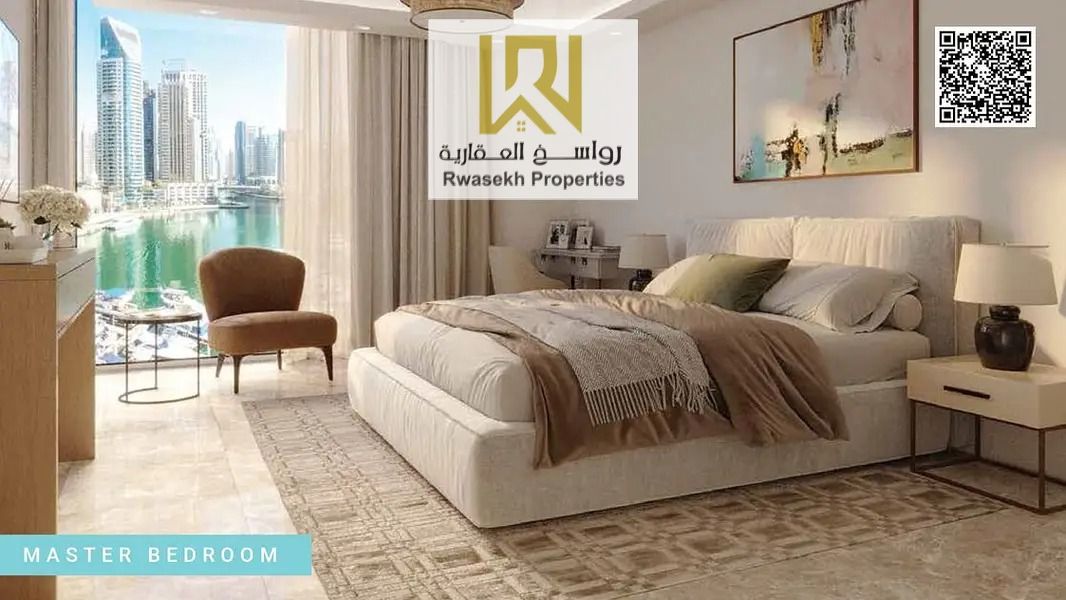 luxury apartment 2 bedroom in ajman creek towers