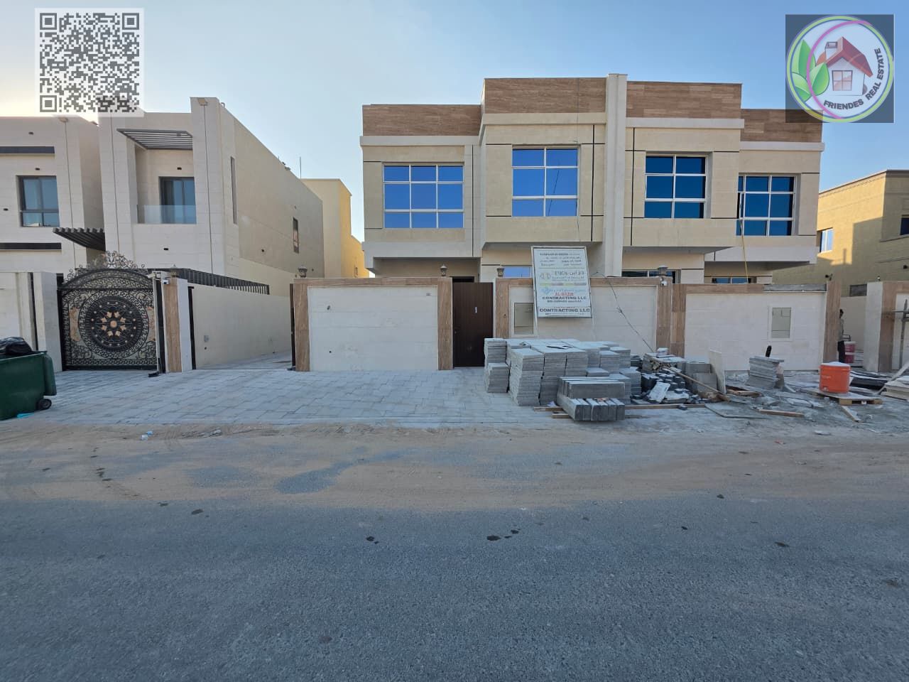 Villa in Al Zahiyah, Ajman | Freehold for all nationalities | Close to the mosque and all services | Close to Mohammed Bin Zayed Road