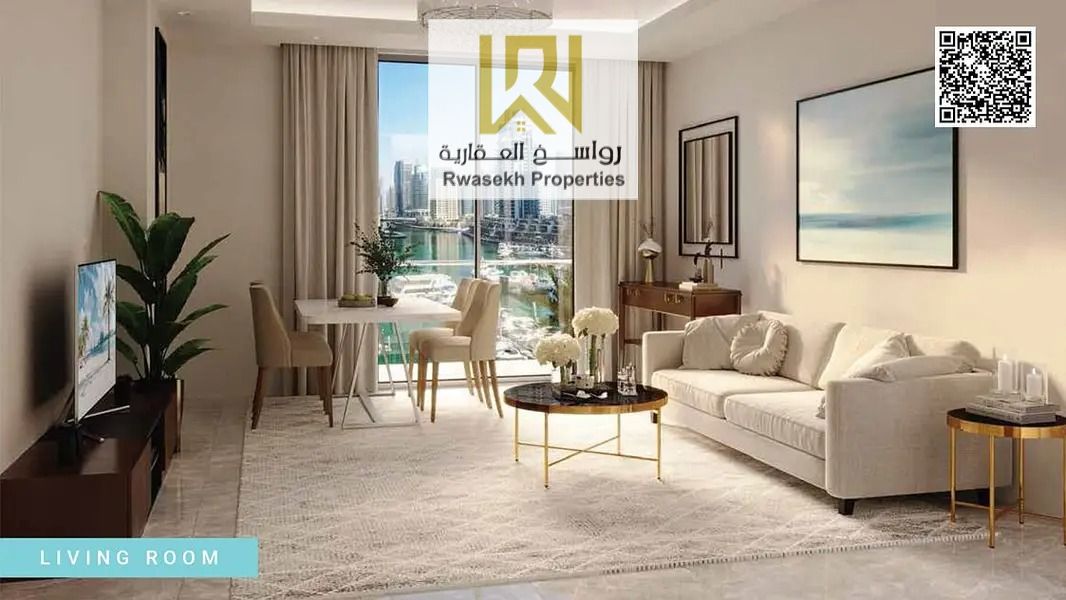 luxury apartment 2 bedroom in ajman creek towers