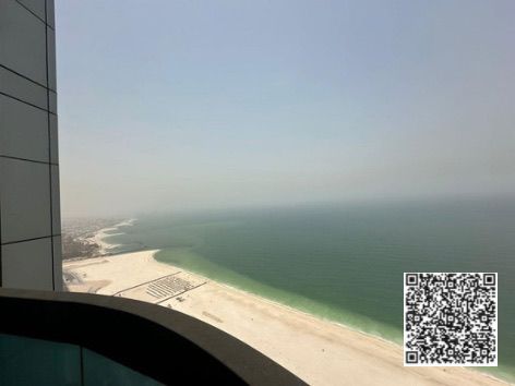 Spacious 2 Bedroom Apartment with Full Sea View | Corniche Tower