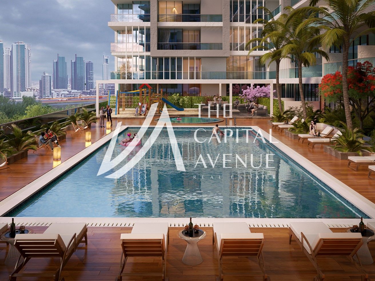 Partial Canal View | with Balcony | Open Kitchen