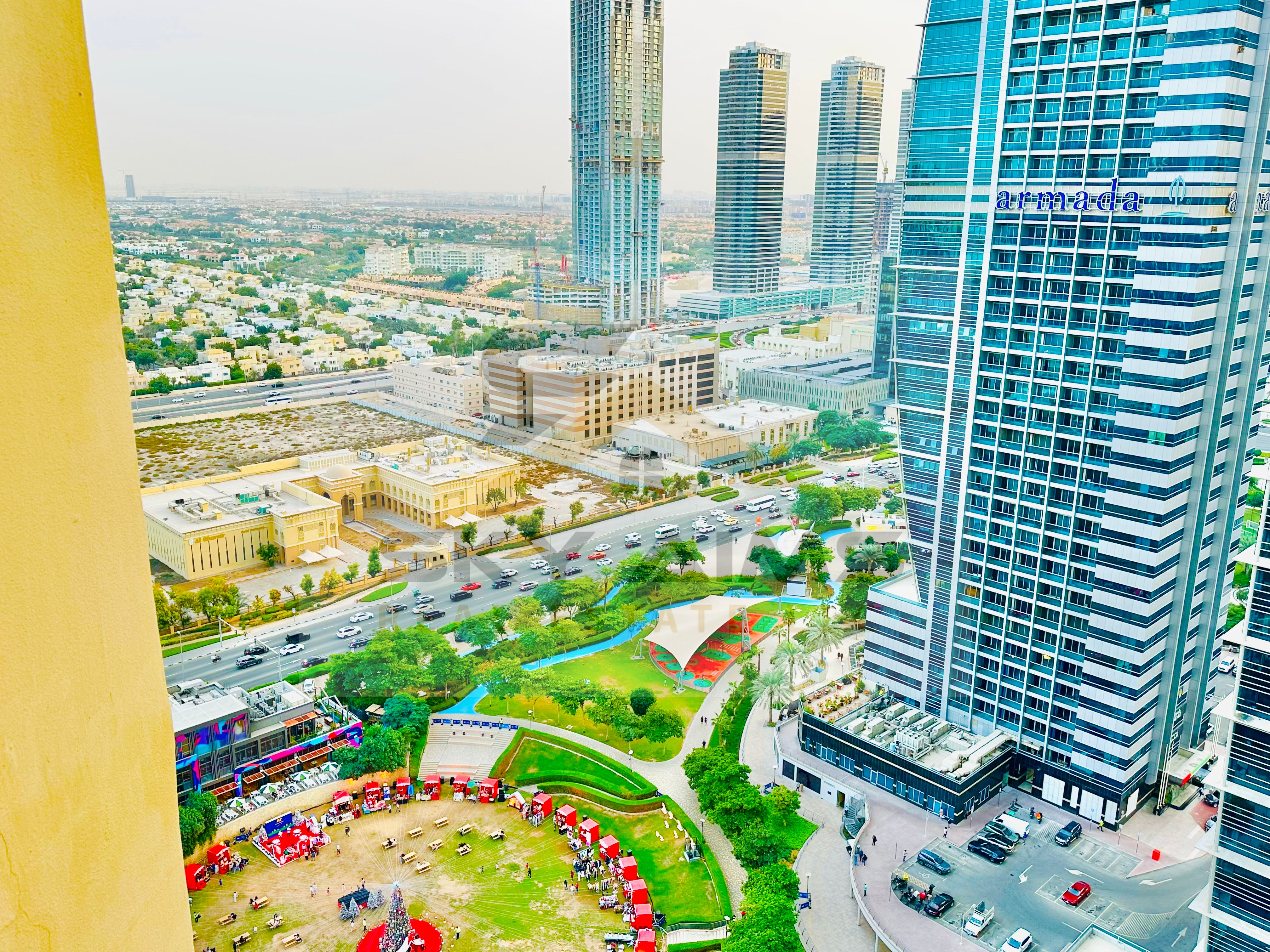 SZR Marina View | Huge Balcony | Close To Sobha Metro