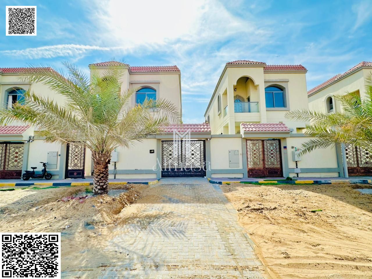 Own a European-style villa with custom finishing, price includes water, electricity, and air conditioning, ready to move in, without annual fees