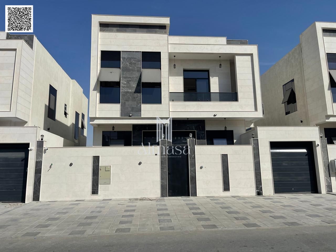 Villa for sale in Al Bahia, ground floor, first floor and roof