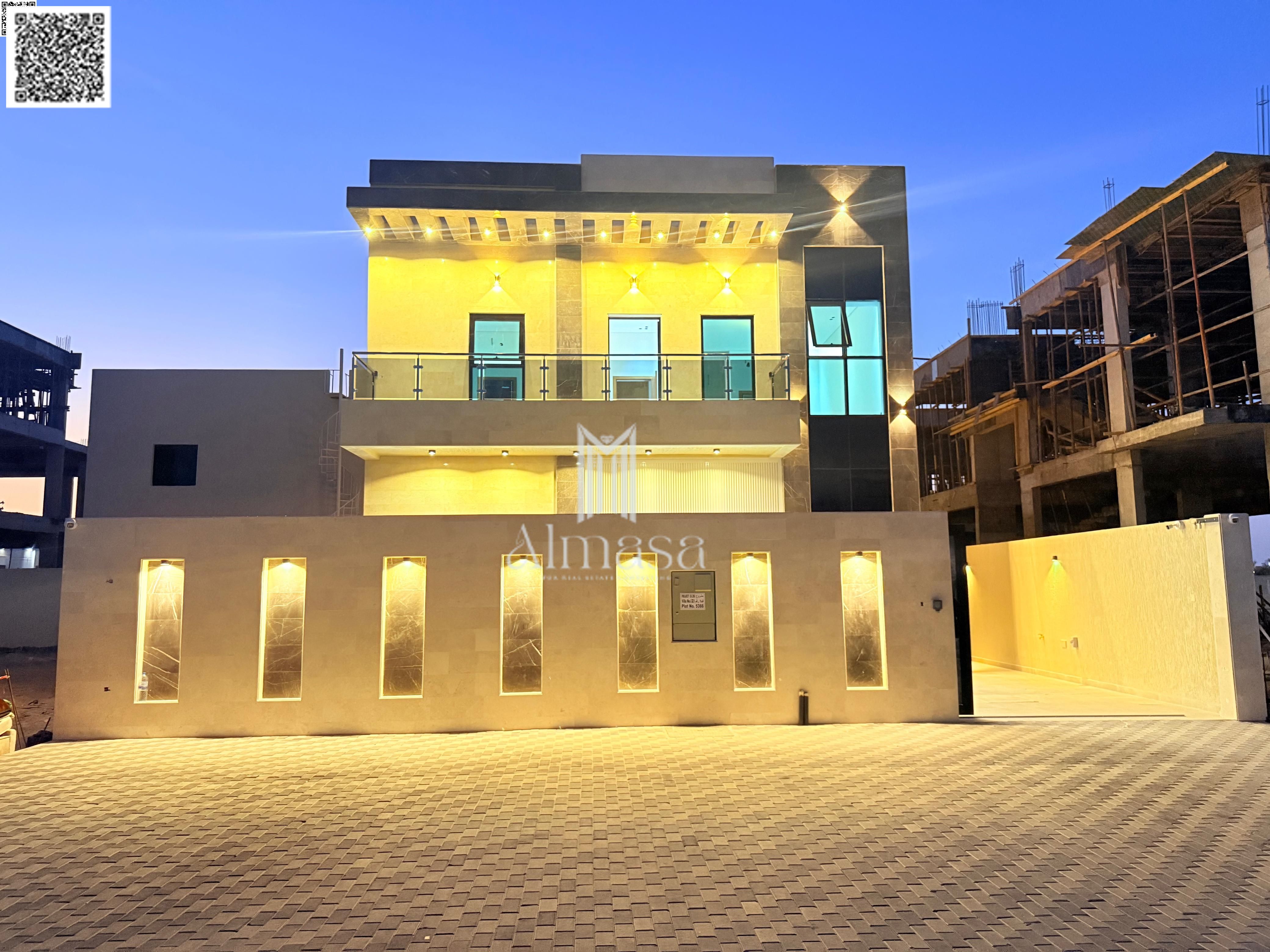 Villa for sale in Al Zahia, including registration