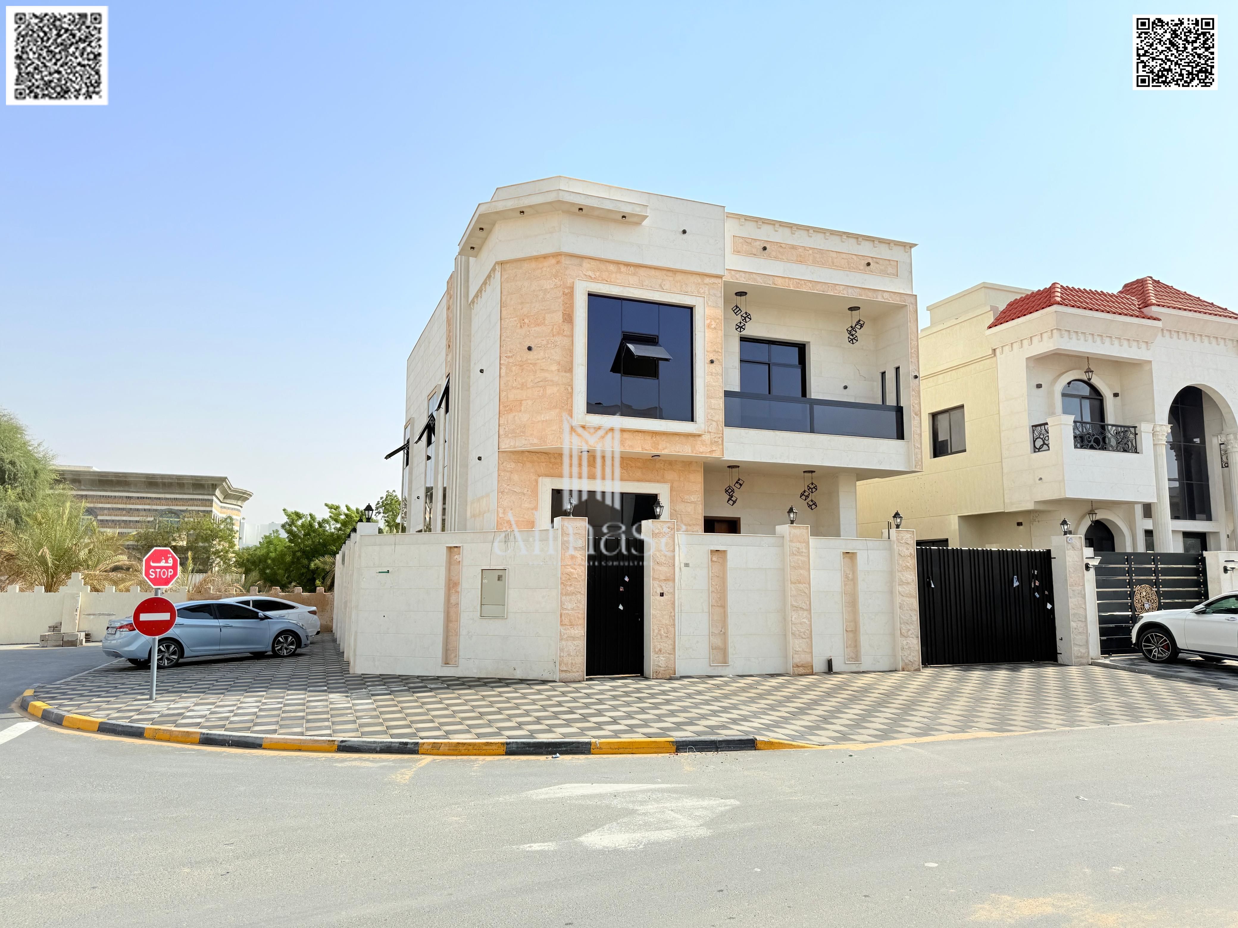 Own a modern corner villa with high-end finishes at an attractive price in one of Ajman's most prestigious and quiet areas, close to all services.