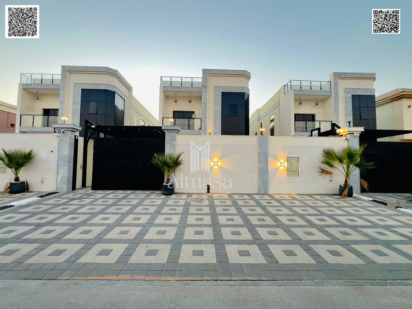 Own your dream villa with a European design, spacious courtyard, and private pool. Prime location, great price, and luxurious finishes in Al Rawda 3.
