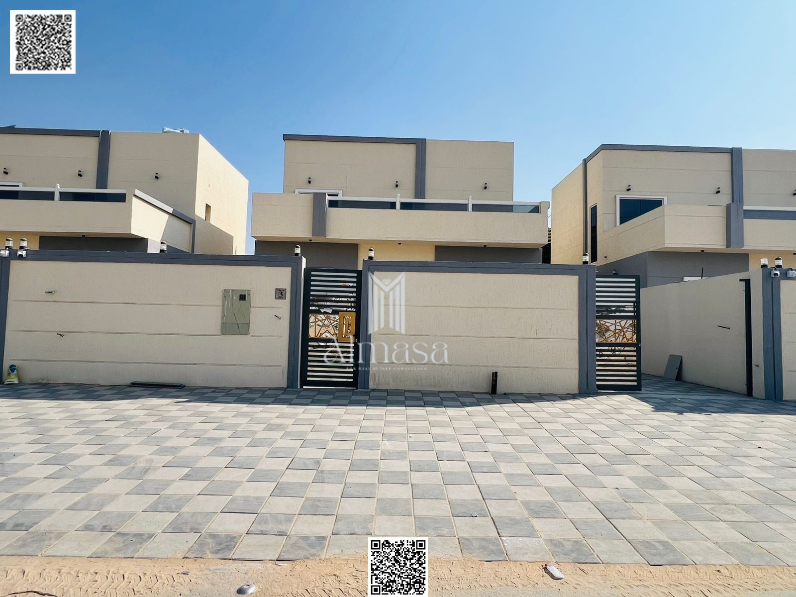Freehold ownership opportunity – a villa with three master bedrooms in Al Zahia, with a price including registration and ownership fees.