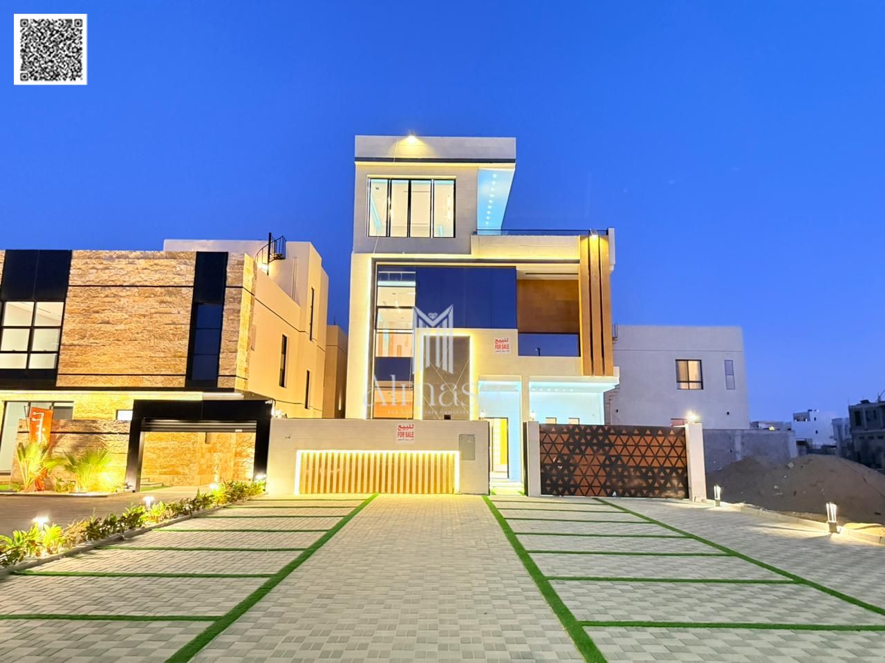 Luxury Villa for Sale in Al Bahia – Ajman | 5 Master Bedrooms | Large Outdoor Space | AED 2,250,000 Including Registration Fees