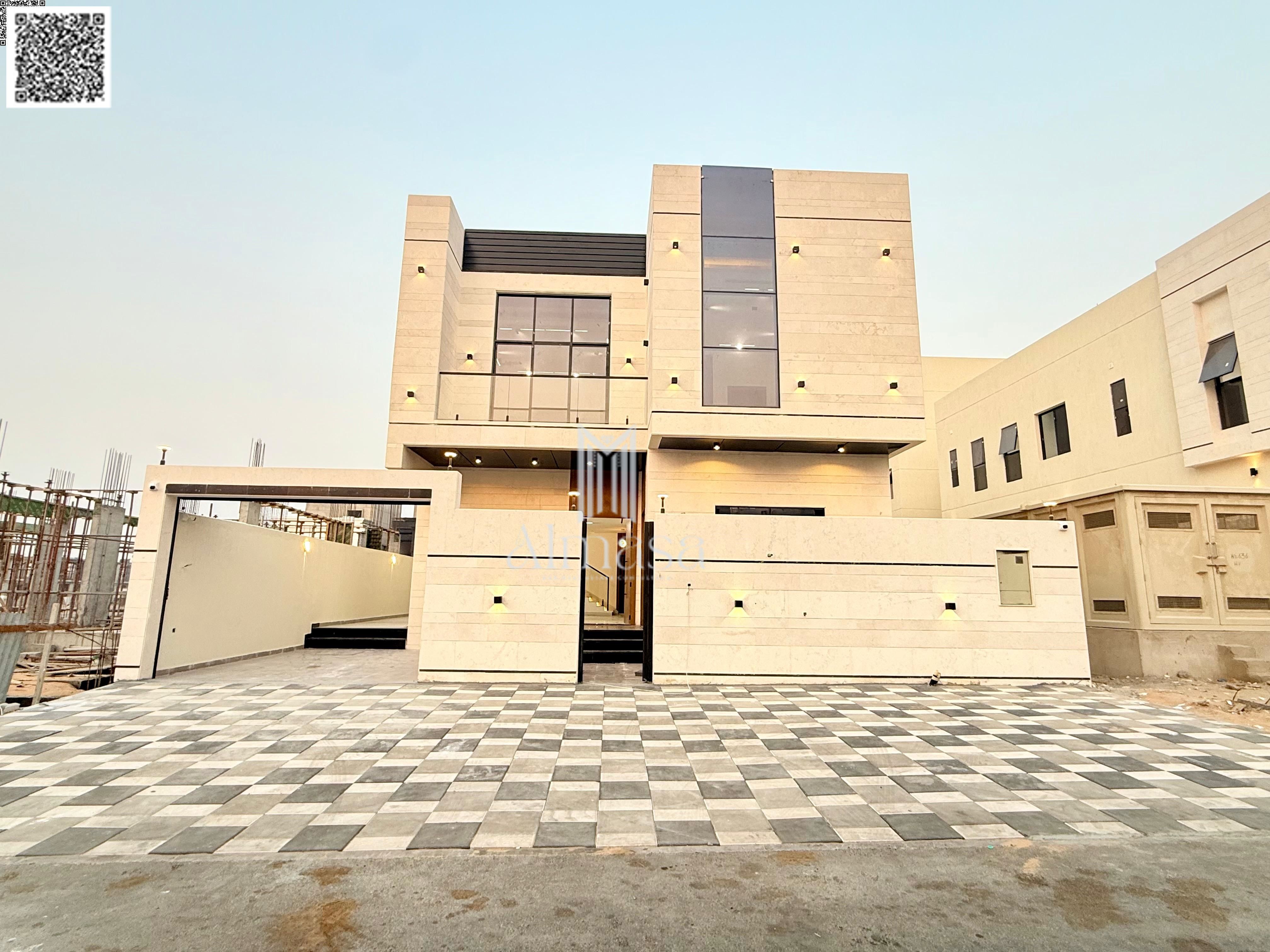 Own a European-style villa with custom finishing, all-inclusive price including registration and ownership fees. Prime location near Sheikh Mohammed B