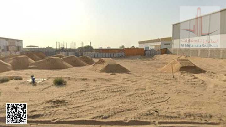 Land for sale in Ajman, Al Jurf Industrial Area 2, industrial permit (ground floor only), area 625/6700 sq ft, price 2,500,000 AED