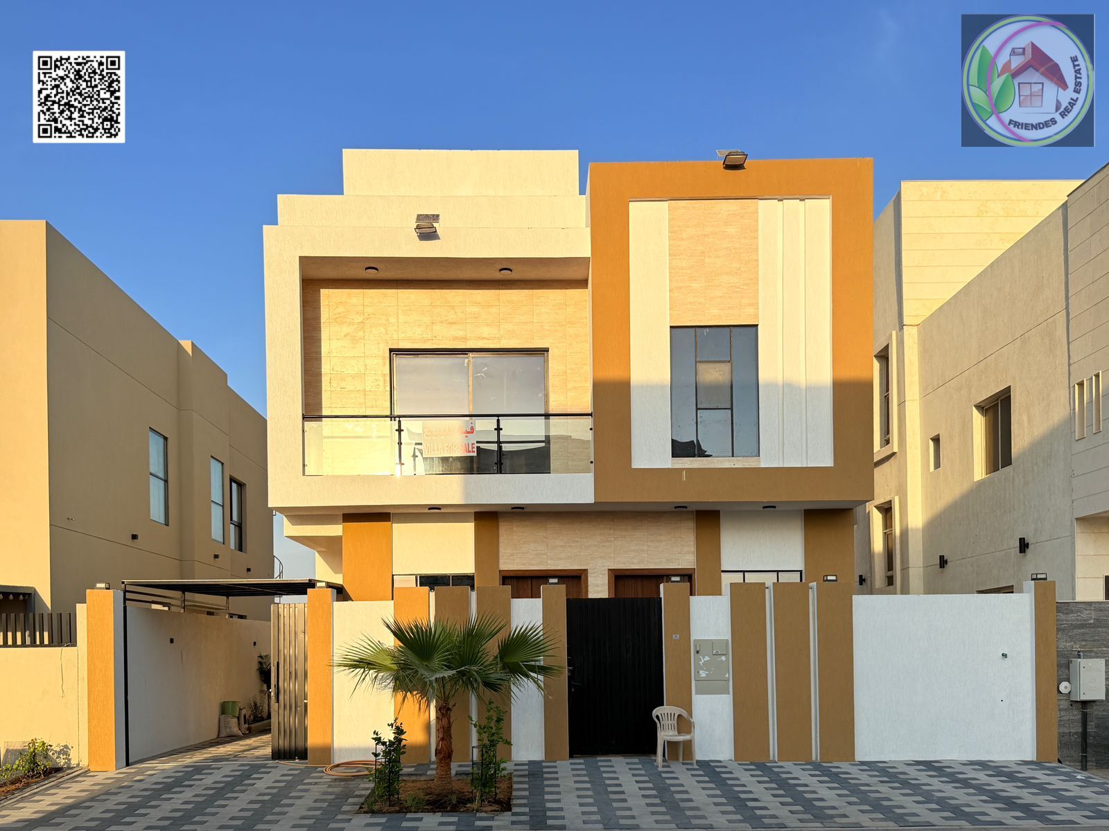 Own your dream villa, two floors and a roof, and invest in a sophisticated style in a luxury villa in the heart of Al Zahia at an attractive price inc