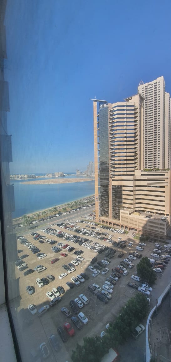 For Rent 1-Bedroom Apartment with Partial View of Al Khan Lake – Al Taawun Area